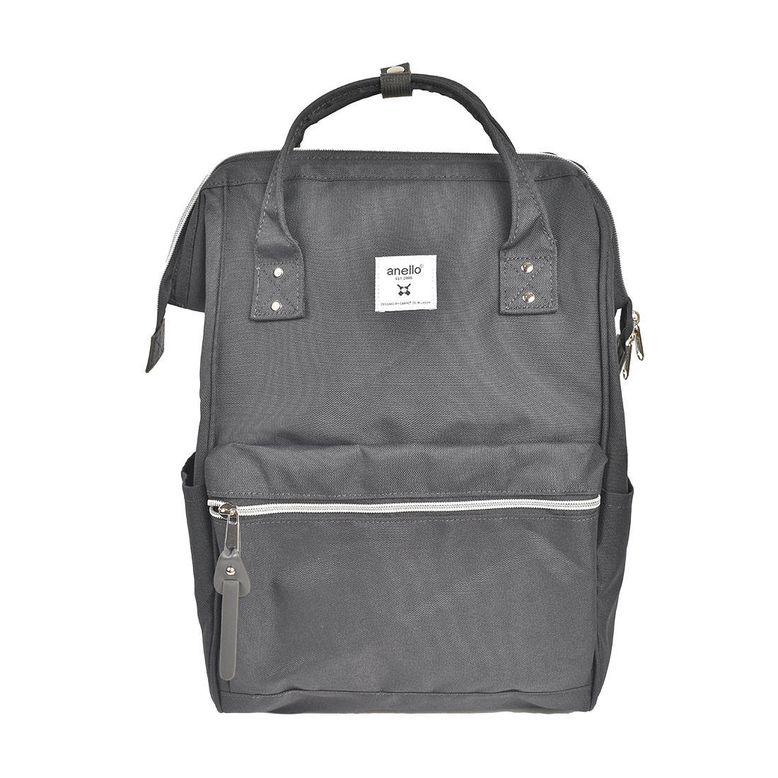 アネロ 口金 リュック anello レディース おしゃれ 撥水 軽量 大容量 A4 18L キャリーオン リュックサック マザーズバッグ 口金リュック 背面ファスナー ポケット多い PC パソコン 収納 13インチ 通勤 通学 旅行 大人 女性 かわいい 黒 ブラック ネイビー ベージュ ピンク