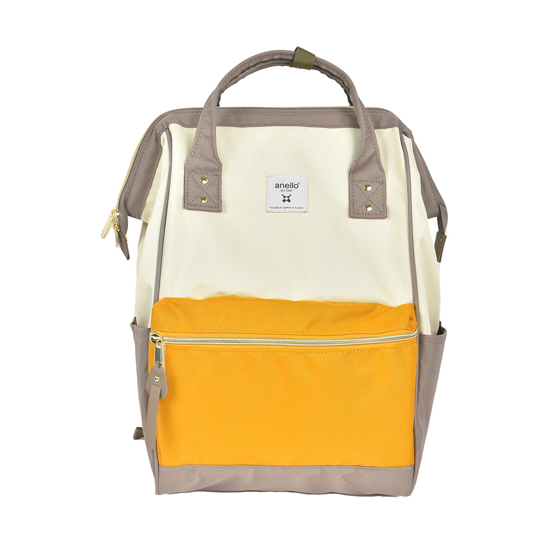 アネロ 口金 リュック anello レディース おしゃれ 撥水 軽量 大容量 A4 18L キャリーオン リュックサック マザーズバッグ 口金リュック 背面ファスナー ポケット多い PC パソコン 収納 13インチ 通勤 通学 旅行 大人 女性 かわいい 黒 ブラック ネイビー ベージュ ピンク