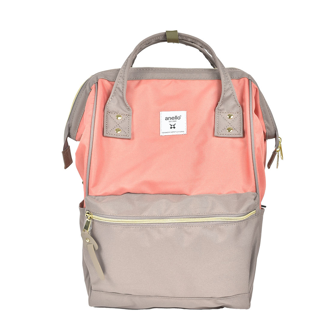 アネロ 口金 リュック anello レディース おしゃれ 撥水 軽量 大容量 A4 18L キャリーオン リュックサック マザーズバッグ 口金リュック 背面ファスナー ポケット多い PC パソコン 収納 13インチ 通勤 通学 旅行 大人 女性 かわいい 黒 ブラック ネイビー ベージュ ピンク