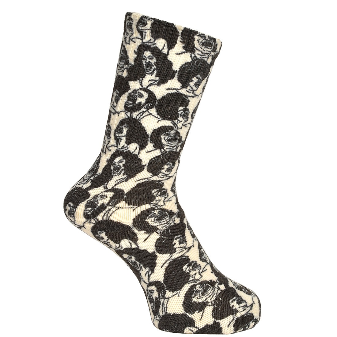 靴下 メンズ レディース 柄 クルー丈 かわいい gym master ジムマスター クルーソックス メンズ おしゃれ カラフル 派手 厚手 パイル地 個性的 おもしろ ユニーク くつ下 くつした 可愛い ブランド 長め レッグウェア ハイクルー ふわふわ 白 総柄 g857329 プレゼント ギフト