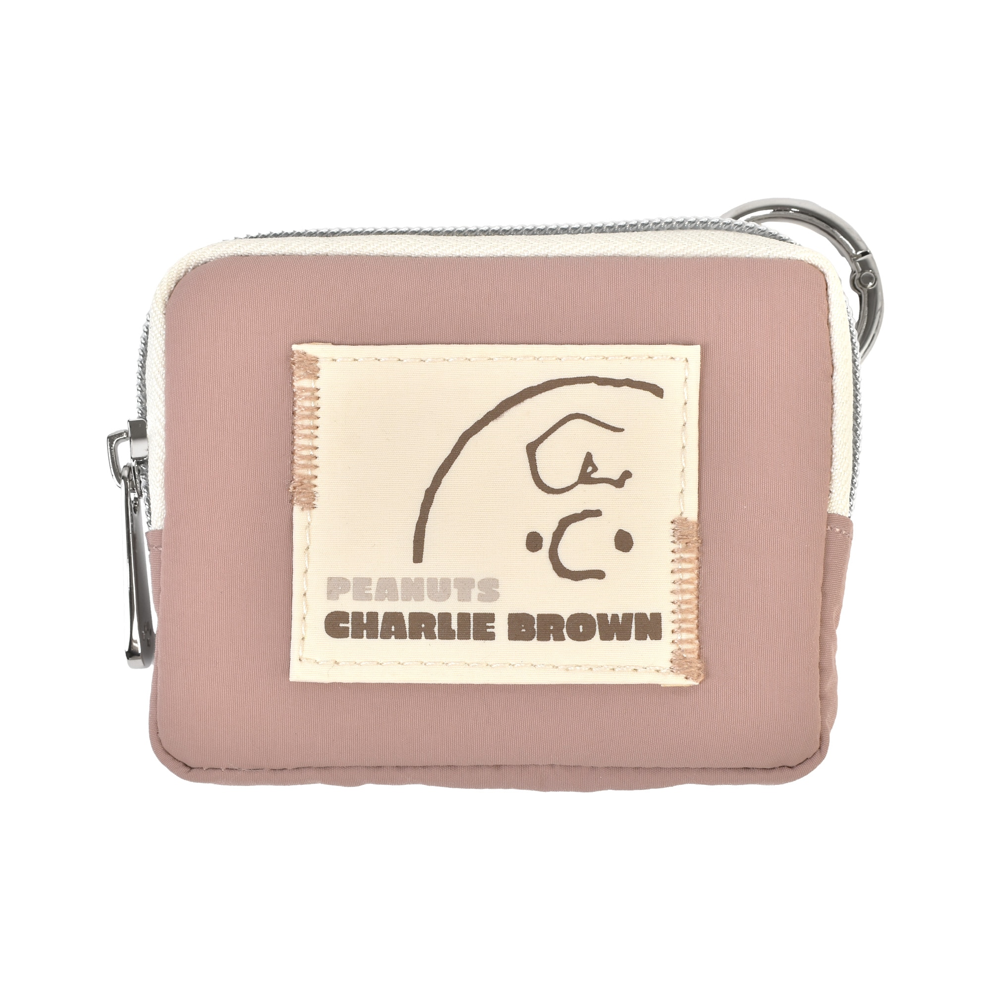 フラットポーチ カラビナ付き スヌーピー SNOOPY ポーチ 小物入れ PEANUTS 小銭入れ コインケース オラフ チャーリーブラウン ウッドストック ジョークール かわいい おしゃれ ミニポーチ マルチポーチ 化粧ポーチ スクエアポーチ ファスナーポーチ 丸カラビナ キャラクター
