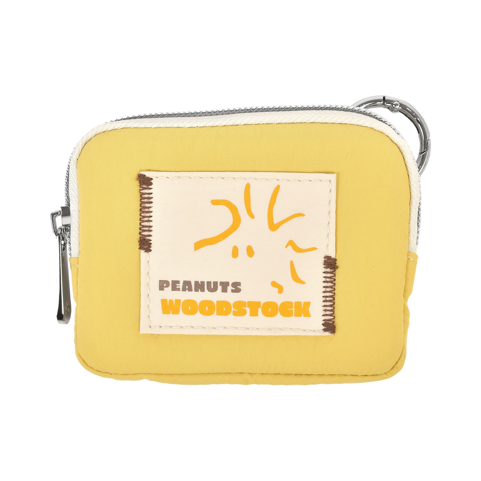 フラットポーチ カラビナ付き スヌーピー SNOOPY ポーチ 小物入れ PEANUTS 小銭入れ コインケース オラフ チャーリーブラウン ウッドストック ジョークール かわいい おしゃれ ミニポーチ マルチポーチ 化粧ポーチ スクエアポーチ ファスナーポーチ 丸カラビナ キャラクター