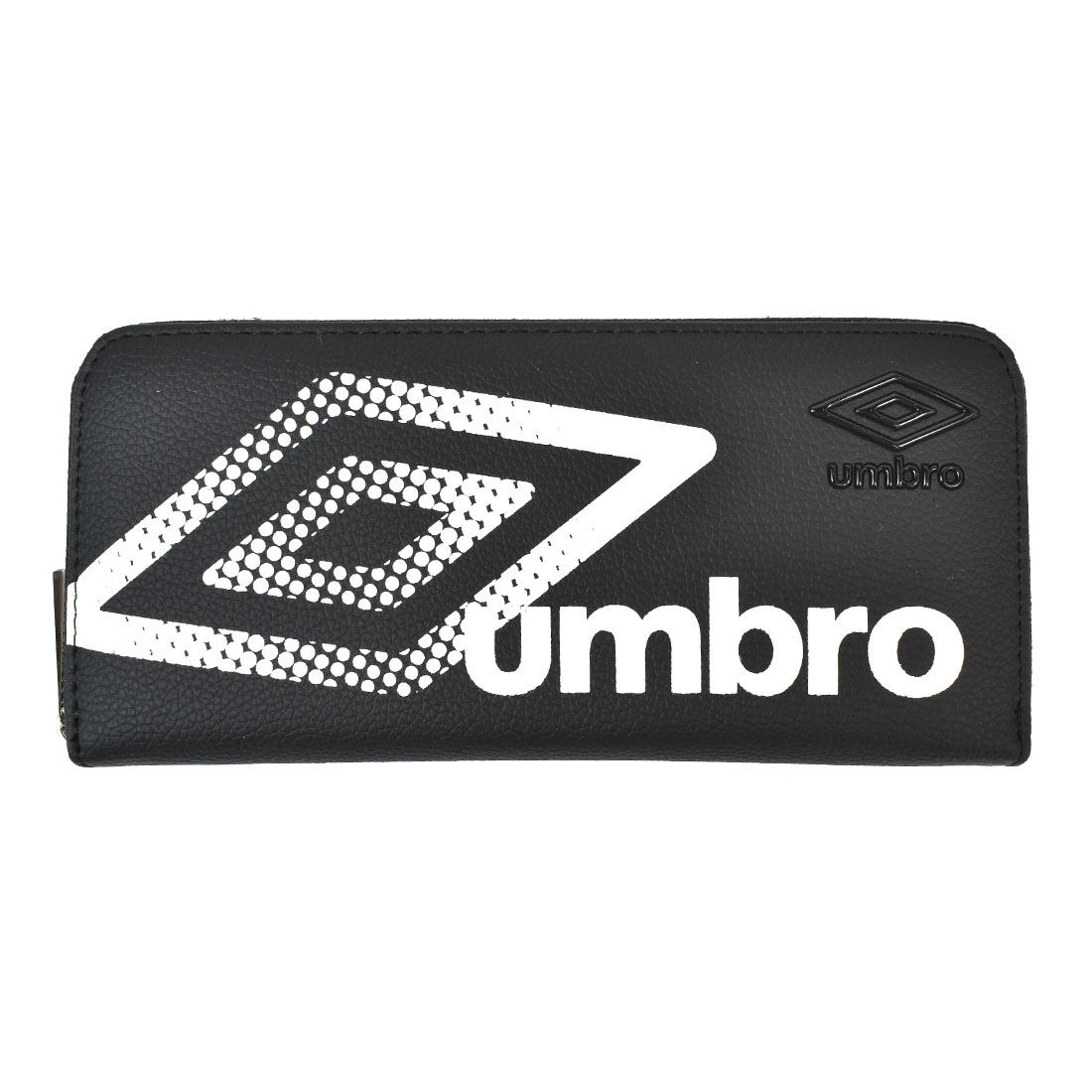 長財布 二つ折り財布 UMBRO アンブロ メンズ ブランド 男子 中学生 高校生 ラウンドファスナー財布 2つ折り財布 男の子 ジュニア シンプル おしゃれ 重ねプリント 折り財布 コンパクト財布 ミニ財布 小銭入れ ウォレット 使いやすい 大容量 大学生 中高生 子供 黒 ブラック