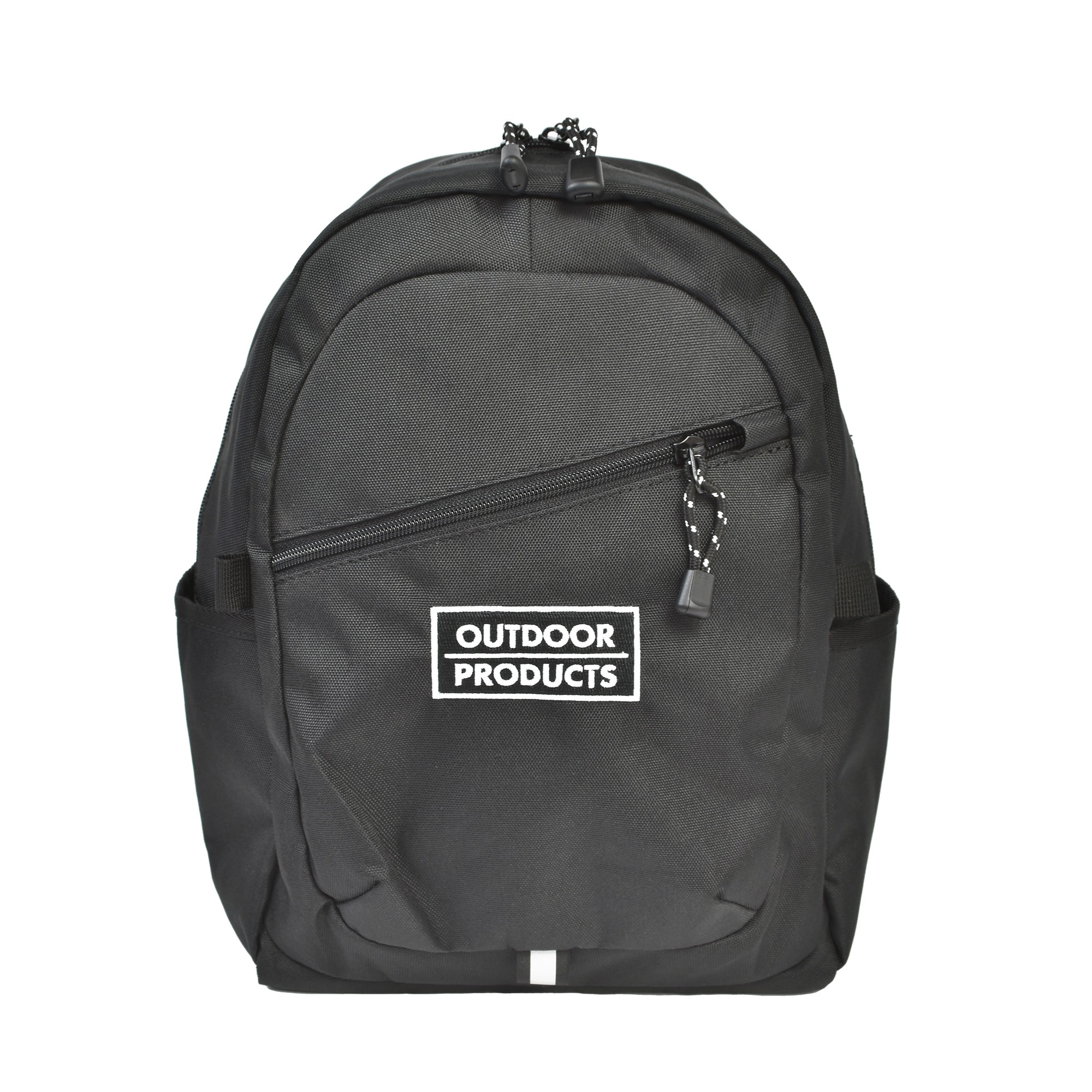 リュック キッズ OUTDOOR PRODUCTS アウトドアプロダクツ KIDS マークエムブレム デイパック 女の子 男の子 小学生 低学年 高学年 幼稚園 保育園 キッズリュック リュックサック ブランド 水色 黒 ブラック パープル カラフル 14L B5 かわいい おしゃれ 軽量 子供  子ども