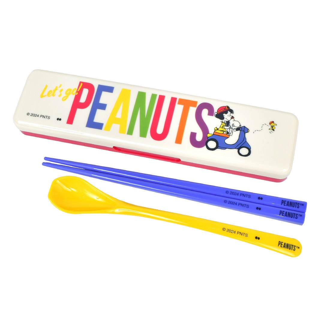 箸 スプーン セット スヌーピー 大人 子供 箸箱 カトラリー お箸セット 日本製 音が鳴らない お弁当 箸入れ はし入れ 箸ケース スプーン入れ コンビセット ケース付き 静音 おしゃれ かわいい 高校生 中学生 小学生 女の子 女子 給食 通学 通勤 SNOOPY PEANUTS キャラクター