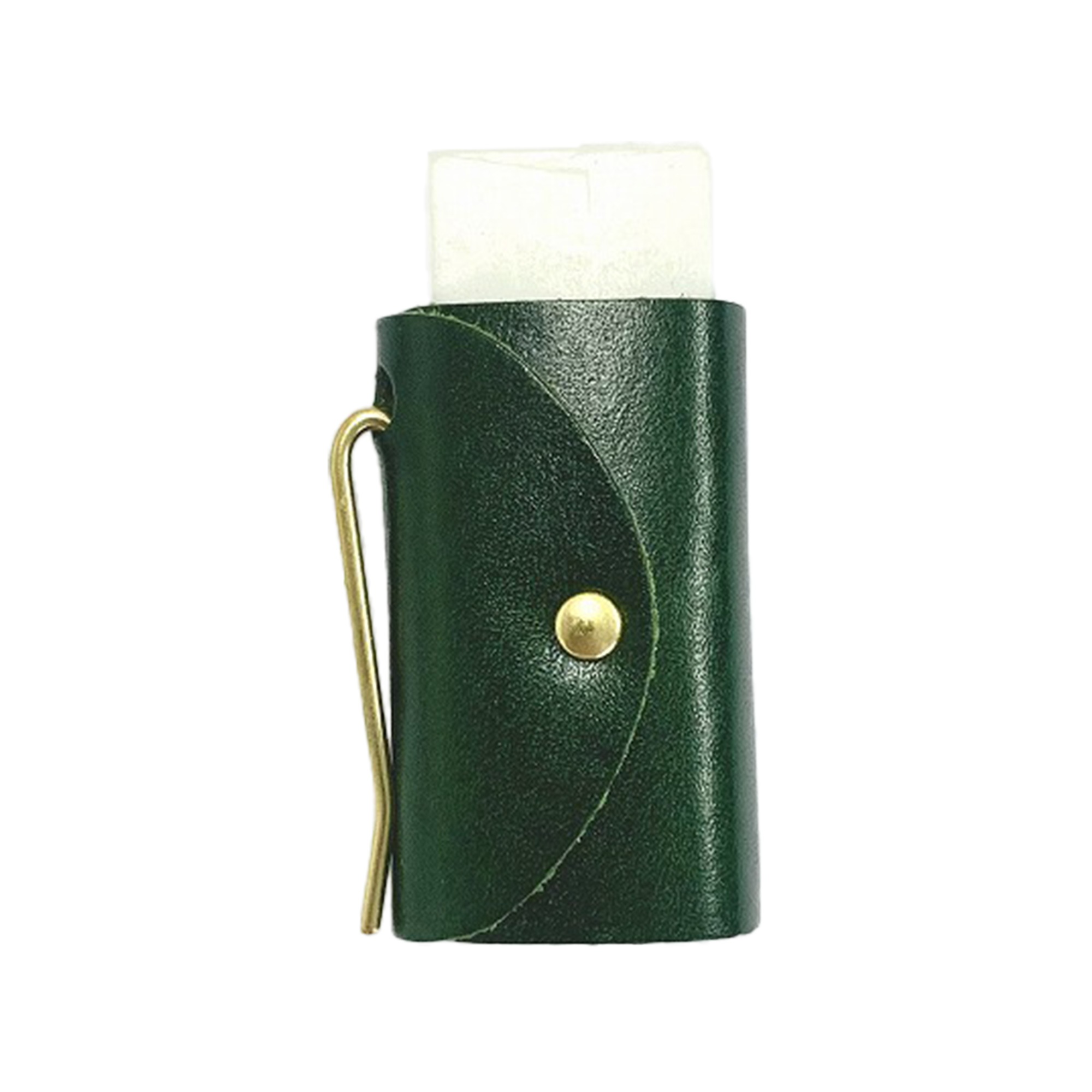 消しゴムカバー 牛革 レザー &clip eraser cover 本革 革製 真鍮 クリップ 大人 学生 おしゃれ 文具 高級 消しゴムケース クリップ付き 持ち歩き 経年変化 長持ち 便利アイテム 紀寺商事 文房具 消しゴム カバー 仕事 こだわり文具 シンプル 誕生日 プレゼント ギフト 贈り物