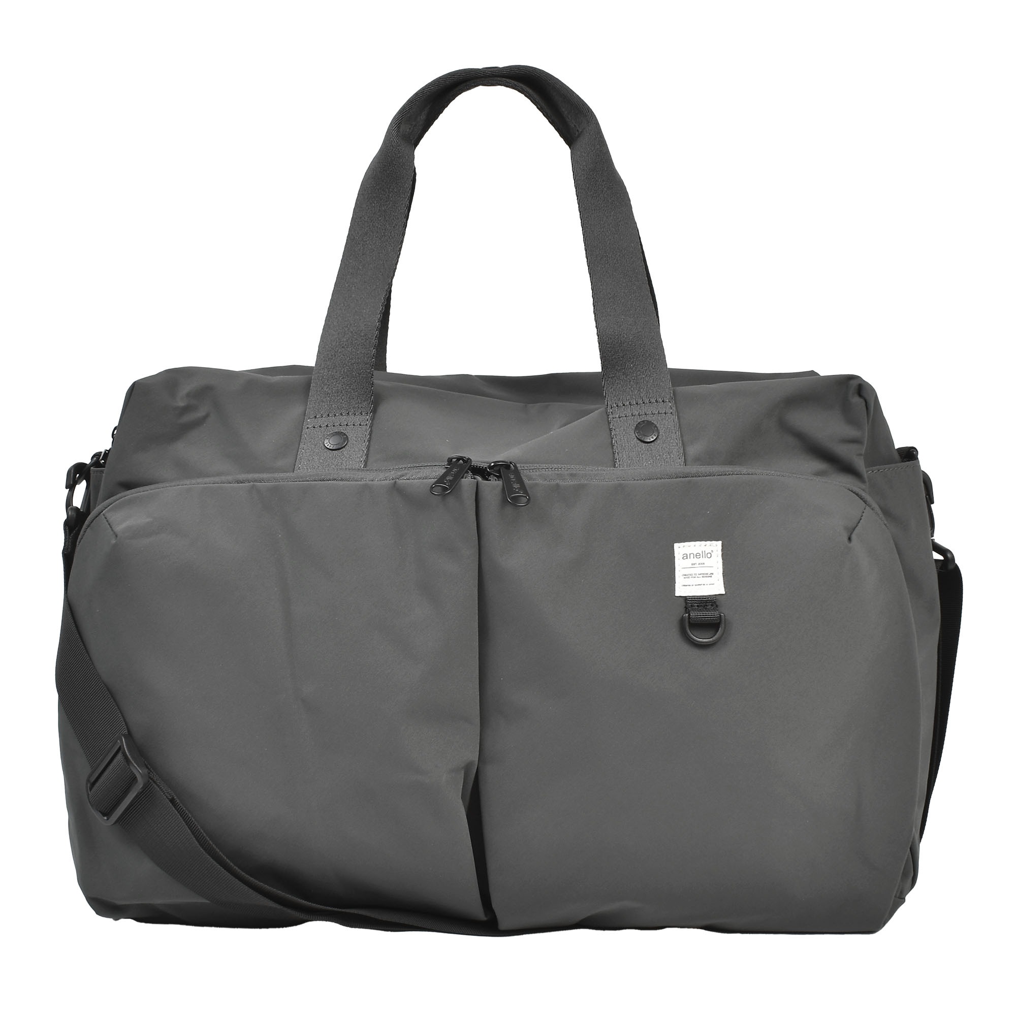 ボストンバッグ アネロ anello レディース 大容量 旅行 軽量 撥水 軽量 30L 多機能 ボストン バッグ おしゃれ 1泊 2泊 出張 修学旅行 キャリーオン ジムバッグ ショルダーバッグ カバン 機内持ち込み 林間学校 シンプル 無地 ブランド 女性 男性 メンズ 黒 ブラック グレー