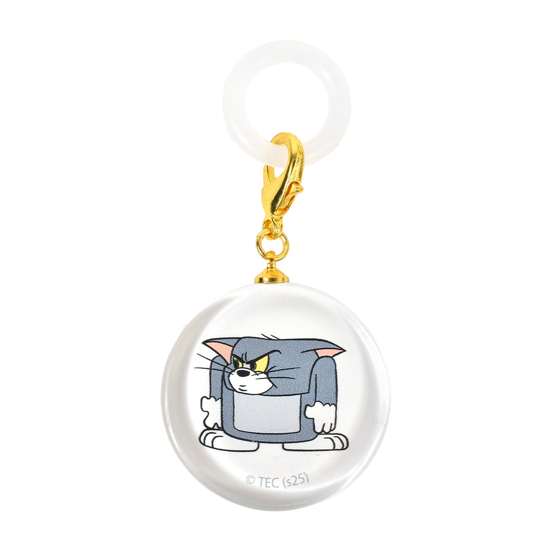 アンブレラマーカー めじるしアクセサリー 傘 目印 チャーム シリコンリング 傘マーカー キーホルダー ストラップ 雨具 トムとジェリー トムジェリ キャラクター グッズ かわいい おしゃれ ガラス Flapper 大人 女性 女の子 梅雨 新生活 トム ジェリー タフィー クアッカー