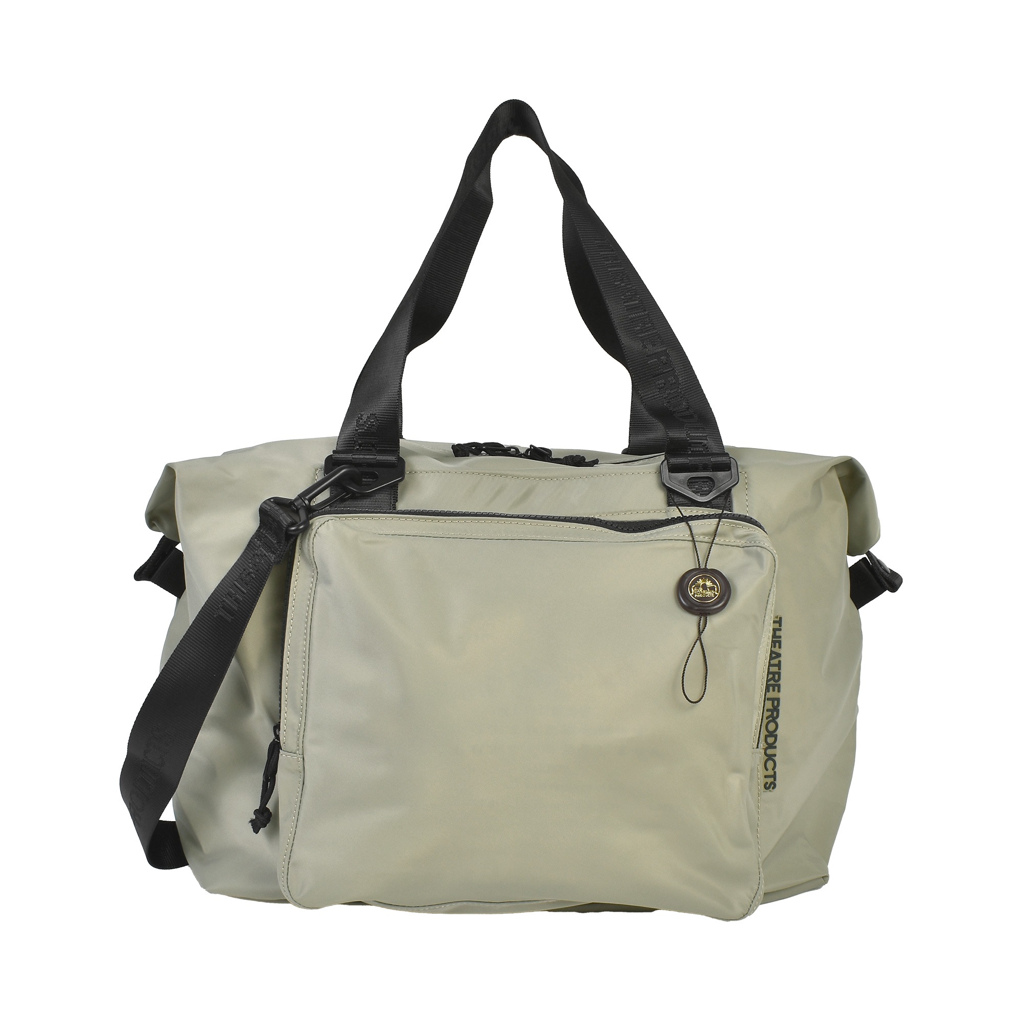 ボストンバッグ 2way レディース シアタープロダクツ THEATRE PRODUCTS キャリーオン 旅行バッグ ショルダー ナイロンバッグ 大容量 軽量 おしゃれ 女性 機内持ち込み バッグ 1泊2日 日帰り 旅行かばん 出張 マザーズバッグ 肩掛け 斜めがけ シンプル 黒 ブラック グレー