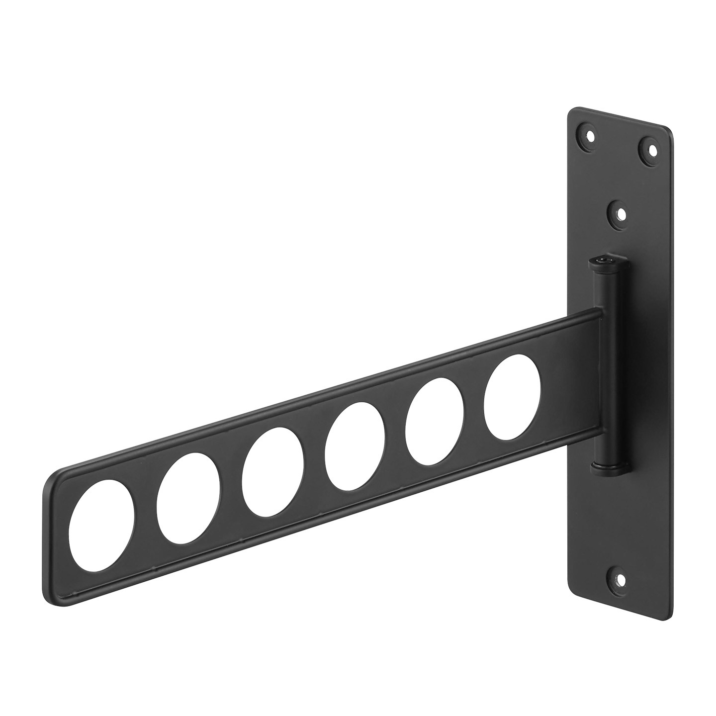 山崎実業 ウォール衣類ハンガー タワー 石こうボード壁対応 10100 10101 tower 衣類 ハンガーラック 室内干し 賃貸 穴あけない 一人暮らし 折り畳み 壁掛け コンパクト 6連 服 壁面収納 ウォールフック 物干し 着替え 一時置き 壁掛けハンガー 石膏ボードピン 公式