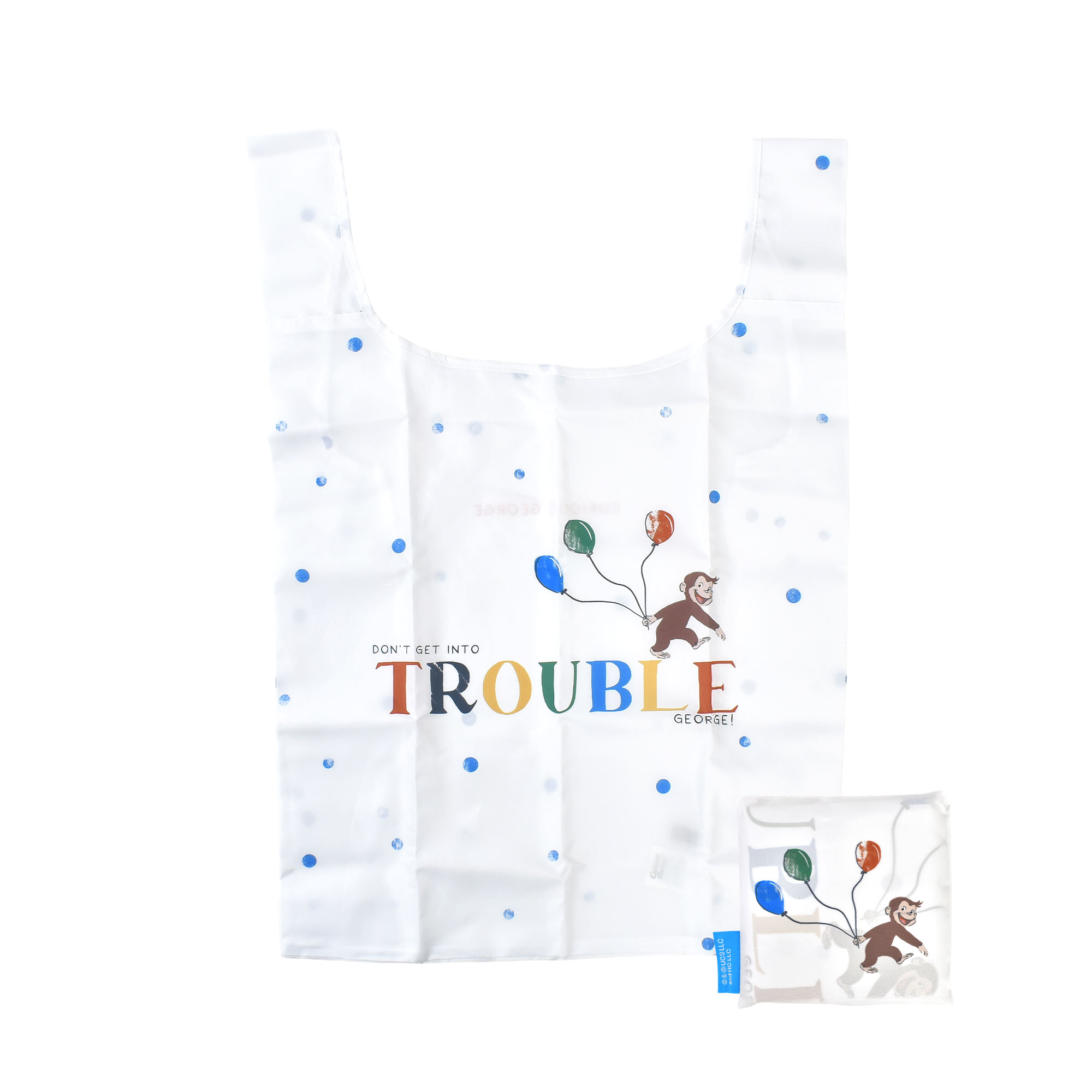 エコバッグ 折りたたみ コンパクト 大容量 キャラクター ミッフィー miffy おさるのジョージ オサムグッズ 収納袋付き マチ広 マチ付き 軽量 大きめ 丈夫 たためる 買い物袋 買い物バッグ ショッピング レジ袋型 サブバッグ 旅行 通勤 かわいい おしゃれ プレゼント 誕生日