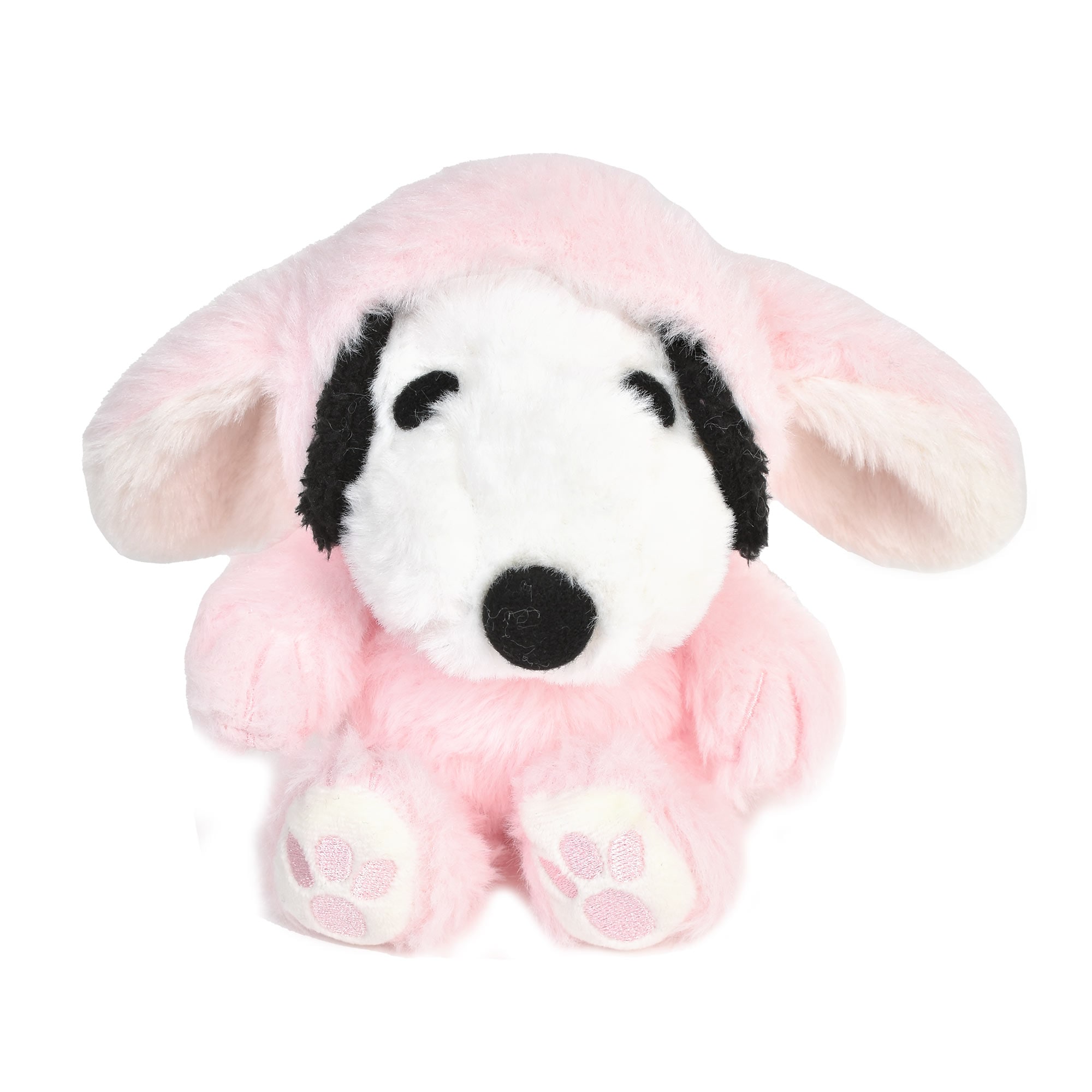 スヌーピー ぬいぐるみ ふわくた fuwakuta SNOOPY マスコット うさぎ ロップイヤー バニー ラビット 着ぐるみ かわいい ふわふわ 小さめ コンパクト キャラクター グッズ ピンク モカ ホワイト ブラウン 人形 女の子 ペア おそろい おしゃれ 誕生日 プレゼント ギフト 子供