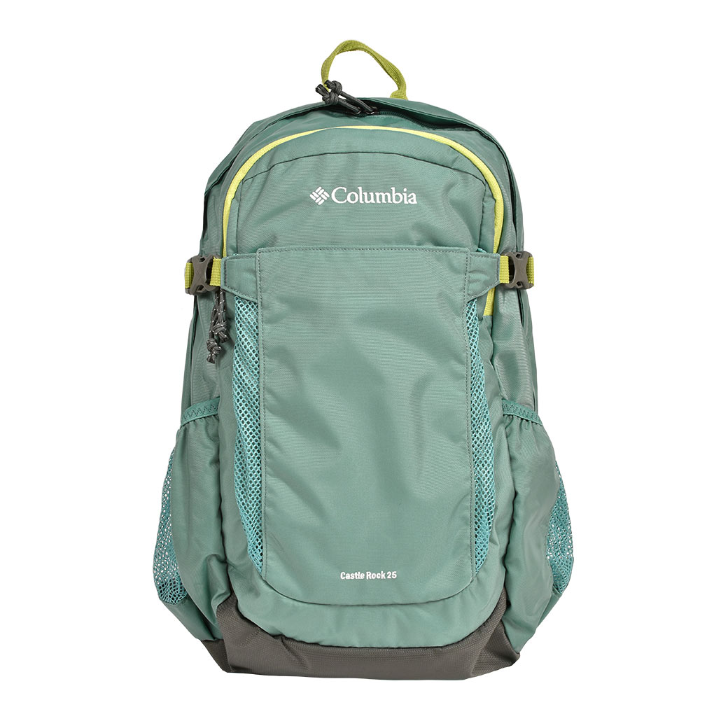 Columbia コロンビア リュック PU8662 レディース メンズ キャッスルロック 25L 大容量 バックパック リュックサック 撥水 軽量 丈夫 登山 ハイキング アウトドア レインカバー付き 通勤 通学 大人 高校生 中学生 おしゃれ 黒 ブラック 白 ホワイト ネイビー 紺 ブルー 花柄