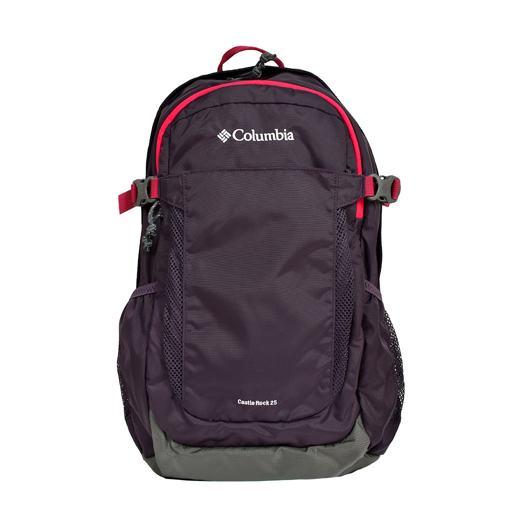 Columbia コロンビア リュック PU8662 レディース メンズ キャッスルロック 25L 大容量 バックパック リュックサック 撥水 軽量 丈夫 登山 ハイキング アウトドア レインカバー付き 通勤 通学 大人 高校生 中学生 おしゃれ 黒 ブラック 白 ホワイト ネイビー 紺 ブルー 花柄