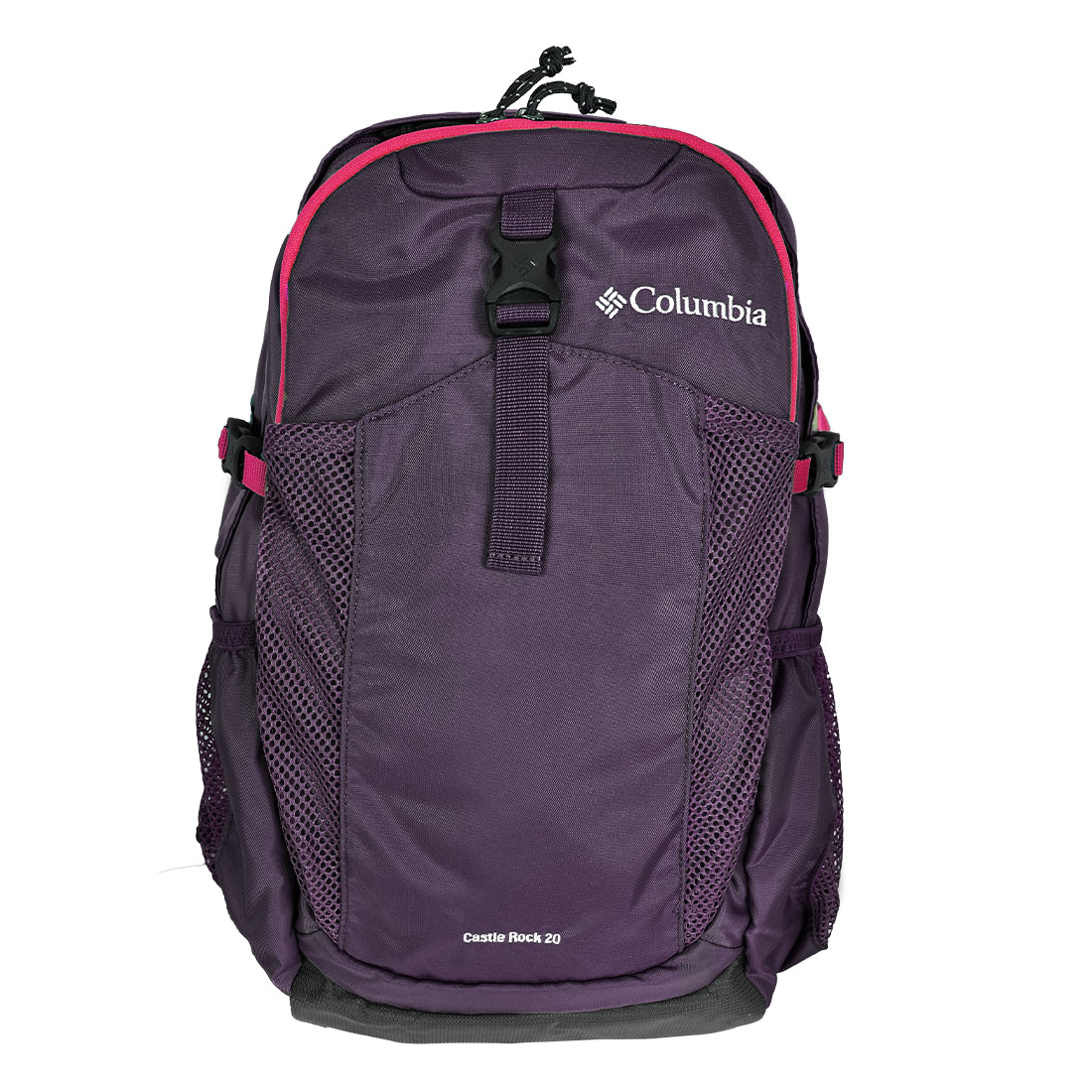 Columbia コロンビア リュック PU8663 レディース メンズ キャッスルロック 20L 大容量 バックパック リュックサック 撥水 軽量 丈夫 登山 ハイキング 旅行 レインカバー 通勤 通学 大人 高校生 中学生 ジュニア おしゃれ 黒 ブラック 白 ホワイト ネイビー 紺 ブルー 花柄