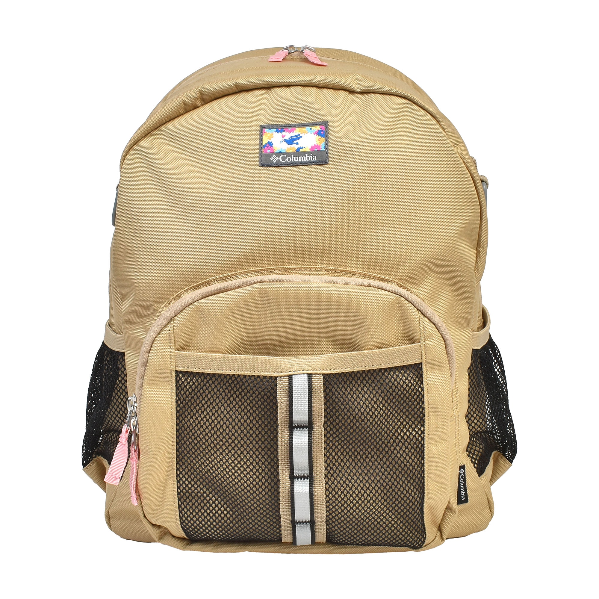 リュック キッズ Columbia コロンビア リュックサック 子供 男の子 女の子 小学生 低学年 幼稚園 18L PU8707 A4 バックパック 撥水 軽い 軽量 小さめ リフレクター 通学 通園 ジュニア 入学 入園 かわいい おしゃれ シンプル 黒 ブラック ベージュ 遠足 アウトドア ブランド