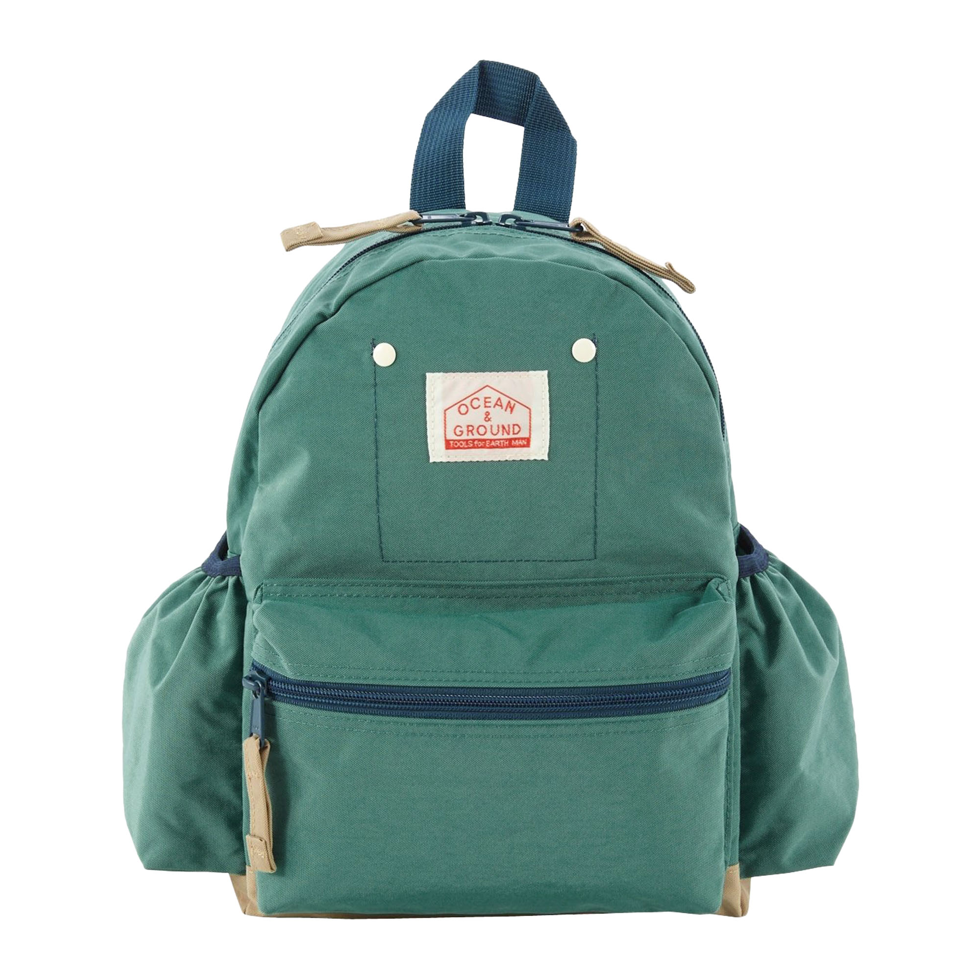 リュック キッズ 女の子 OCEAN＆GROUND リュックサック ジュニア オーシャンアンドグラウンド 軽量 大きめ 通園 10.5L 7L 4.5L ベビー GOODAY 4525101 チェストベルト ハーネス 幼稚園 保育園 小学生 入園 入学 遠足 こども 子供 通学 3サイズ おしゃれ 男の子