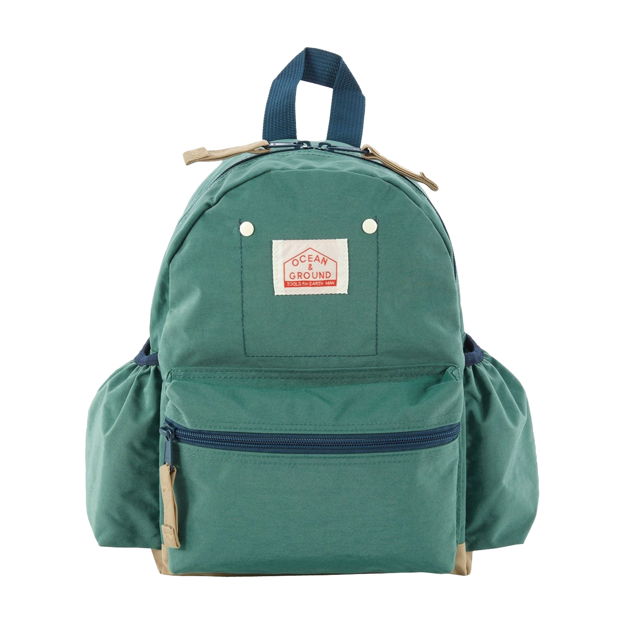 リュック キッズ 女の子 OCEAN＆GROUND リュックサック ジュニア オーシャンアンドグラウンド 軽量 大きめ 大容量 16L 22L GOODAY PLUS 4525151 男の子 チェストベルト A4 ナイロン 小学生 高学年 中学生 大人 子供 通学 おしゃれ かわいい 入学 レディース