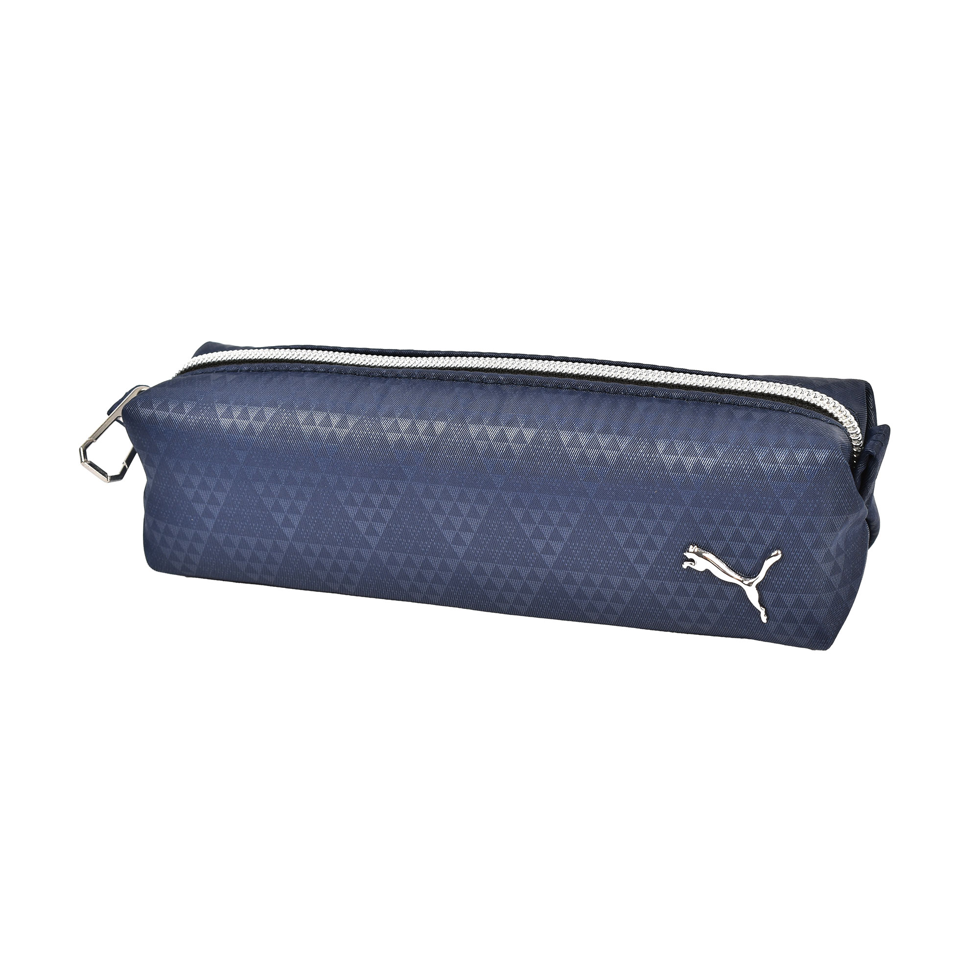 ペンケース PUMA プーマ 筆箱 小学生 男の子 男子 中学生 高学年 高校生 大容量 PM571 シンプル 黒 青 ブラック ネイビー ブルー コンパクト スリム ボックス型 箱型 トライキャットペンケース ペンポーチ かっこいい おしゃれ スポーツ ブランド 文房具 文具 収納 通学 入学