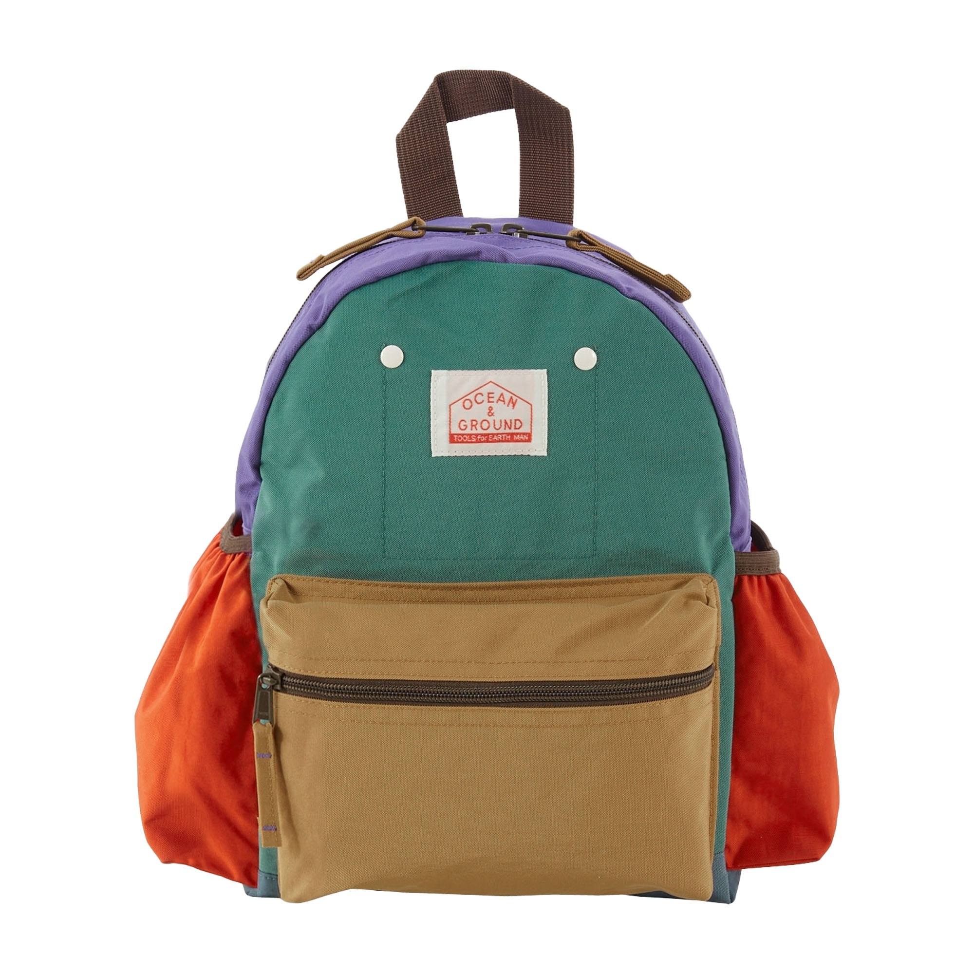 リュック キッズ 女の子 OCEAN＆GROUND リュックサック ジュニア オーシャンアンドグラウンド 軽量 通園 10.5L 7L 4.5L ベビー MULTI 4425102 マルチ チェストベルト ハーネス 幼稚園 保育園 小学生 入園 入学 遠足 こども 子供 通学 3サイズ おしゃれ 男の子