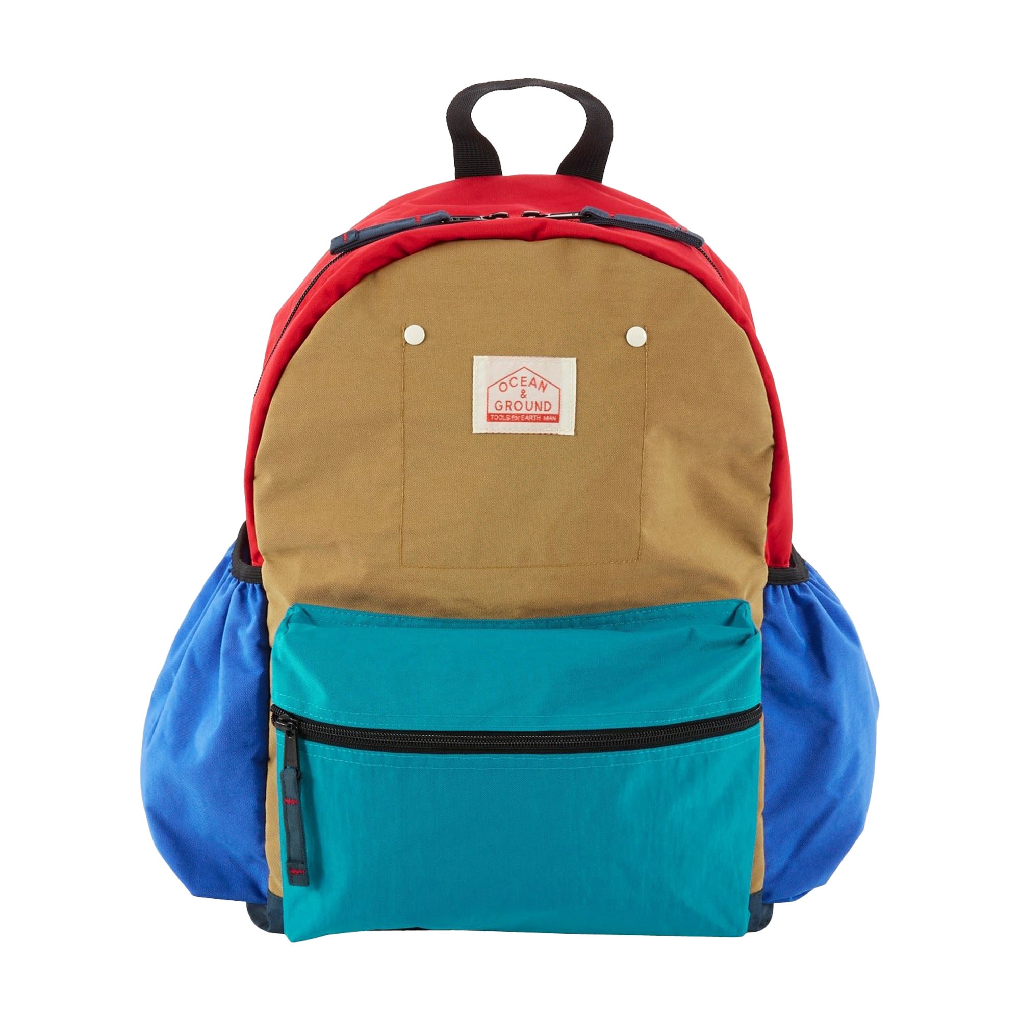 リュック キッズ 女の子 OCEAN＆GROUND リュックサック ジュニア オーシャンアンドグラウンド 軽量 大きめ 大容量 16L 22L MLUTI PLUS 4525152 男の子 チェストベルト A4 ナイロン 小学生 低学年 高学年 中学生 大人 子供 通学 おしゃれ かわいい 防災 レディース メンズ