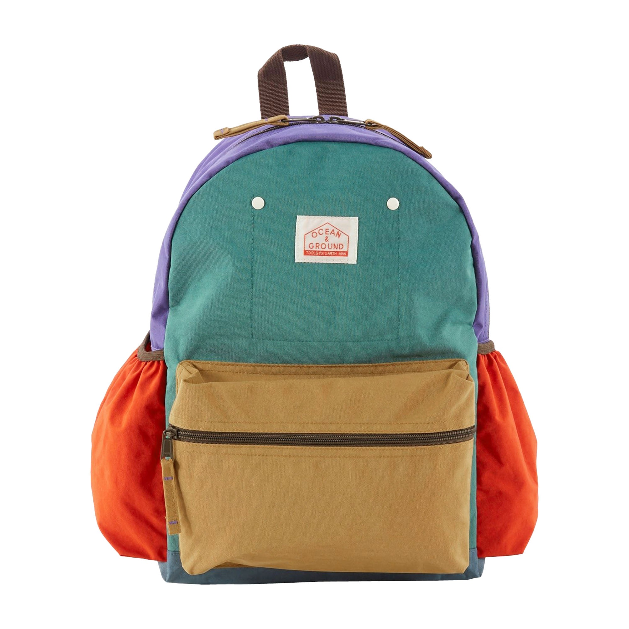 リュック キッズ 女の子 OCEAN＆GROUND リュックサック ジュニア オーシャンアンドグラウンド 軽量 大きめ 大容量 16L 22L MLUTI PLUS 4525152 男の子 チェストベルト A4 ナイロン 小学生 低学年 高学年 中学生 大人 子供 通学 おしゃれ かわいい 防災 レディース メンズ