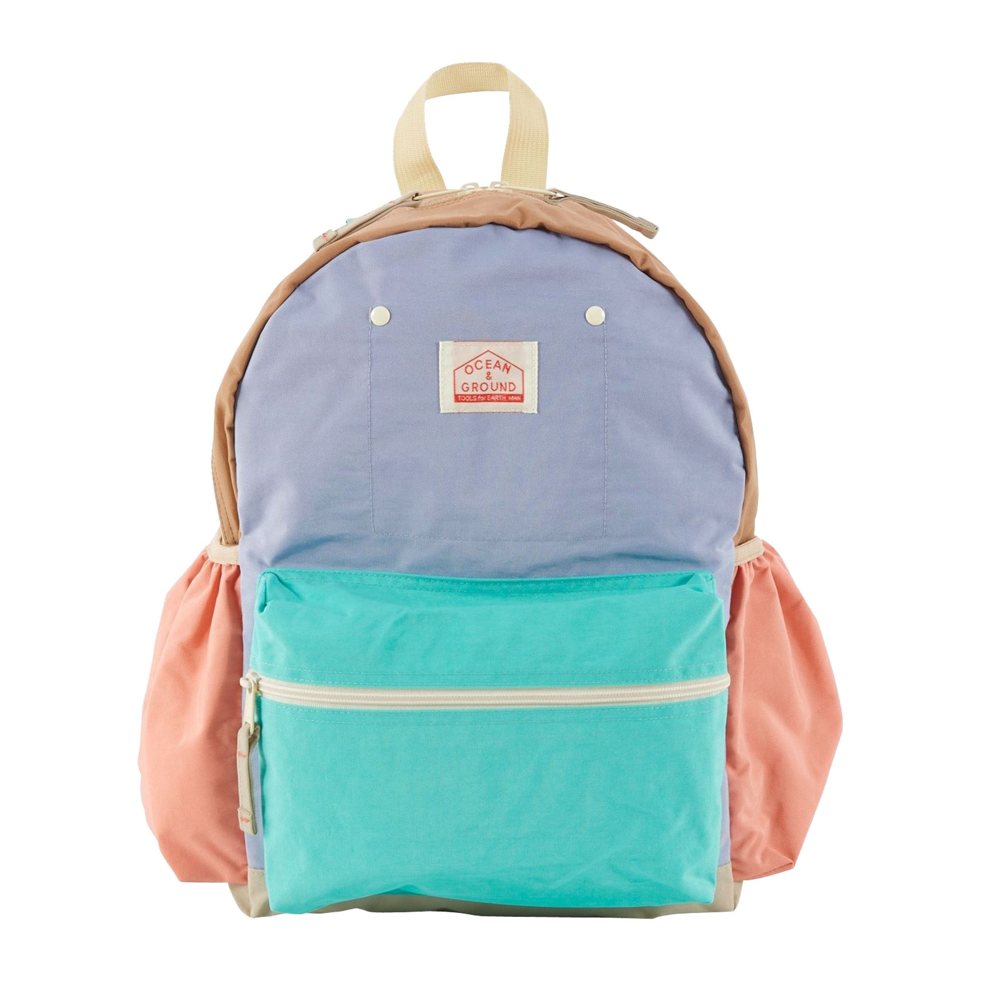 リュック キッズ 女の子 OCEAN＆GROUND リュックサック ジュニア オーシャンアンドグラウンド 軽量 大きめ 大容量 16L 22L MLUTI PLUS 4525152 男の子 チェストベルト A4 ナイロン 小学生 低学年 高学年 中学生 大人 子供 通学 おしゃれ かわいい 防災 レディース メンズ