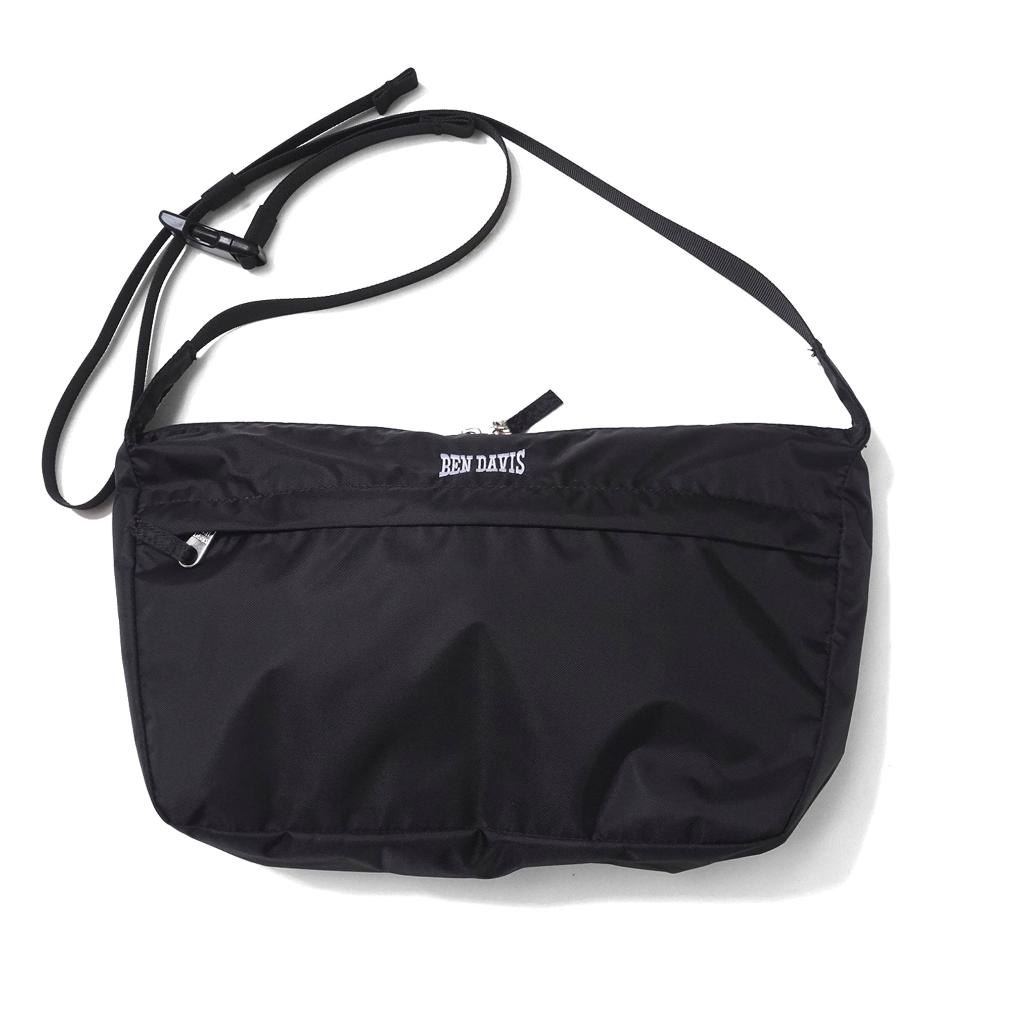 ショルダーバッグ BEN DAVIS ベンデイビス レディース メンズ 斜めがけ 大人 軽量 ナイロン 斜めがけバッグ 横型 スリム ペットボトル収納可 ボディバッグ シンプル ブランド アウトドア フェス スポーツ カジュアル 旅行 通勤 ブラック ベージュ カーキ マザーズバッグ