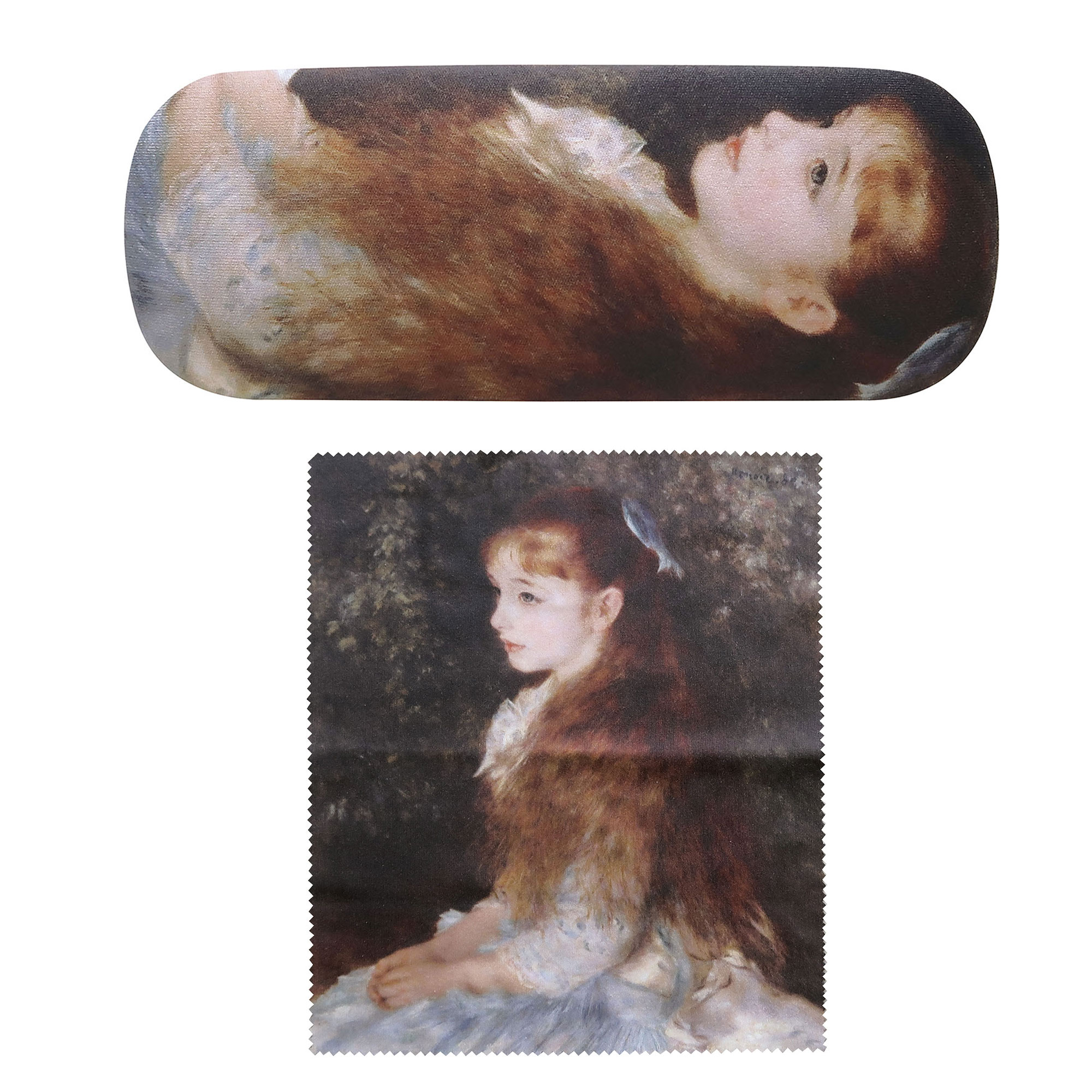 メガネケース MATOKA マトカ MUSEUM GLASSES CASE モネ ゴッホ ダヴィンチ 葛飾北斎 ムンク クリムト ルノワール 美術館 ハード クロス付き 眼鏡ケース メガネ入れ ミュージアム グラスケース アート 名画 絵画 サングラス レディース メンズ 大人 かわいい おしゃれ