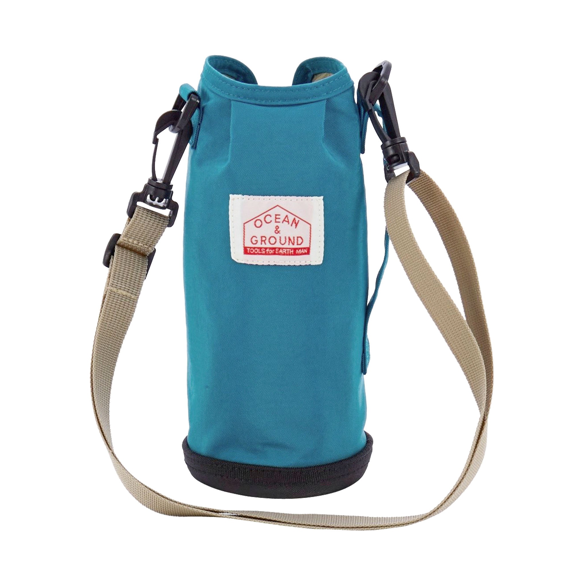 水筒カバー OCEAN＆GROUND ショルダー 1l 1リットル 子供 おしゃれ かわいい ボトルカバー ボトルケース オーシャンアンドグラウンド 男の子 女の子 GOODAY 4425909 キッズ 子ども 軽量 ナイロン ファスナー 持ち運び 斜め掛け 肩掛け 大容量 小学生 幼稚園 保育園 通園 通学