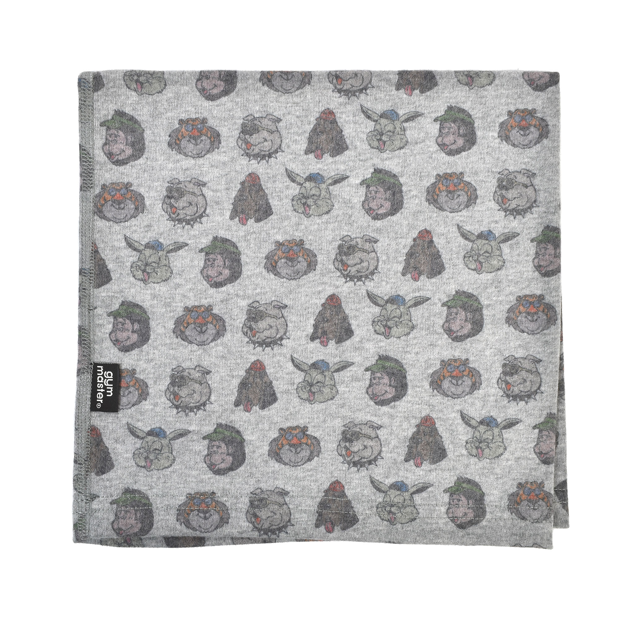 ネックウォーマー 薄手 gym master ジムマスター メンズ キッズ 子供 レディース 総柄 登山 ランニング ネックカバー ネックゲーター フェイスガード フェイスカバー マスク マフラー 防寒 防風 日除け 日焼け対策 スポーツ G157643 個性的 かわいい おしゃれ 黒 グレー 迷彩