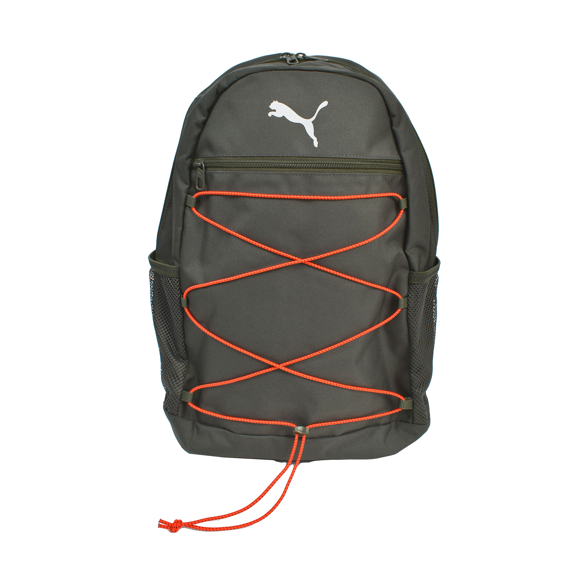 リュック PUMA プーマ バックパック 091181 ジュニア キッズ メンズ レディース 20L A4 軽量 大容量 リュックサック 小学生 高学年 中学生 高校生 男子 女子 子供 大人 通学 部活 黒 ブラック シンプル おしゃれ デイパック スポーツ ブランド カーキ オリーブ
