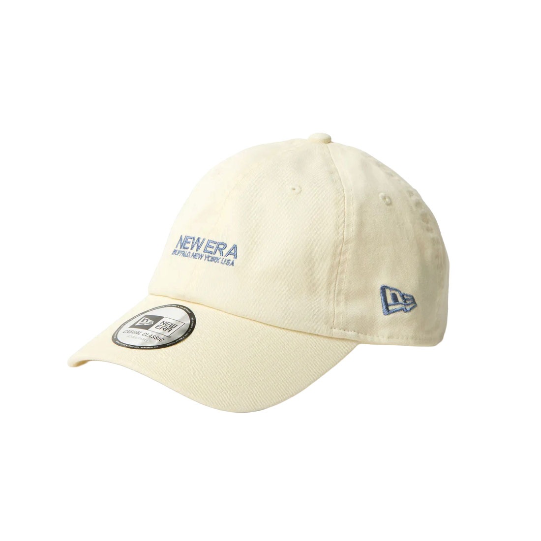 キャップ ニューエラ NEW ERA カジュアルクラシック casual classic The Origin レディース メンズ 帽子 深め サイズ調整 スナップボタン UVカット 紫外線カット ブラウン ベージュ カーキ クリーム おしゃれ かわいい ロゴ 綿 アウトドア 14667701 14667704 14667706 正規品