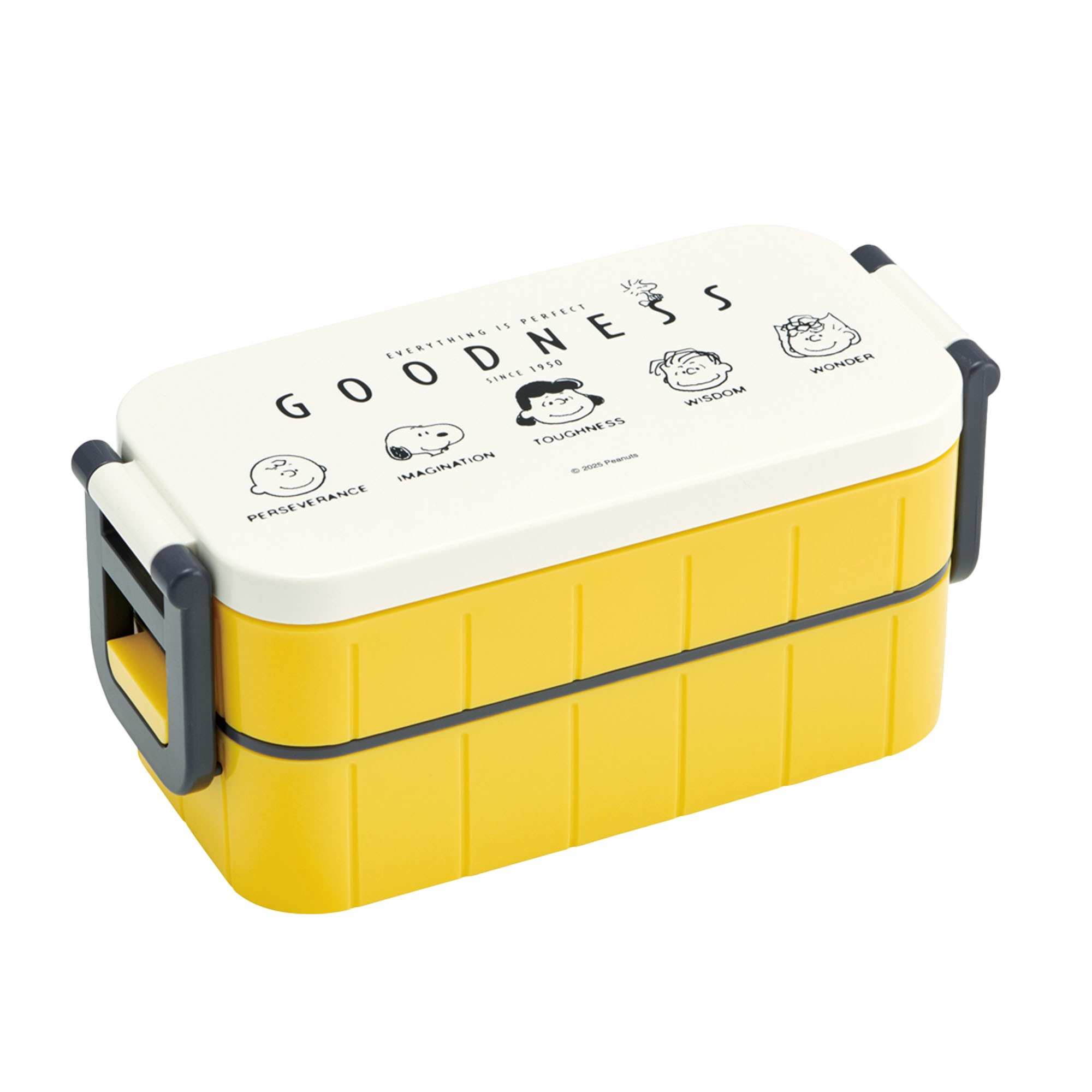 お弁当箱 2段 ランチボックス 弁当箱 スヌーピー SNOOPY 電子レンジ対応 600ml キャラクター 大人 女子 日本製 お箸付き パッキン 汁漏れ防止 仕切りあり 大容量 PEANUTS 男子 小学生 中学生 高校生 かわいい おしゃれ 四角 ベージュ ロック式 抗菌 ランチ グッズ 通勤 通学