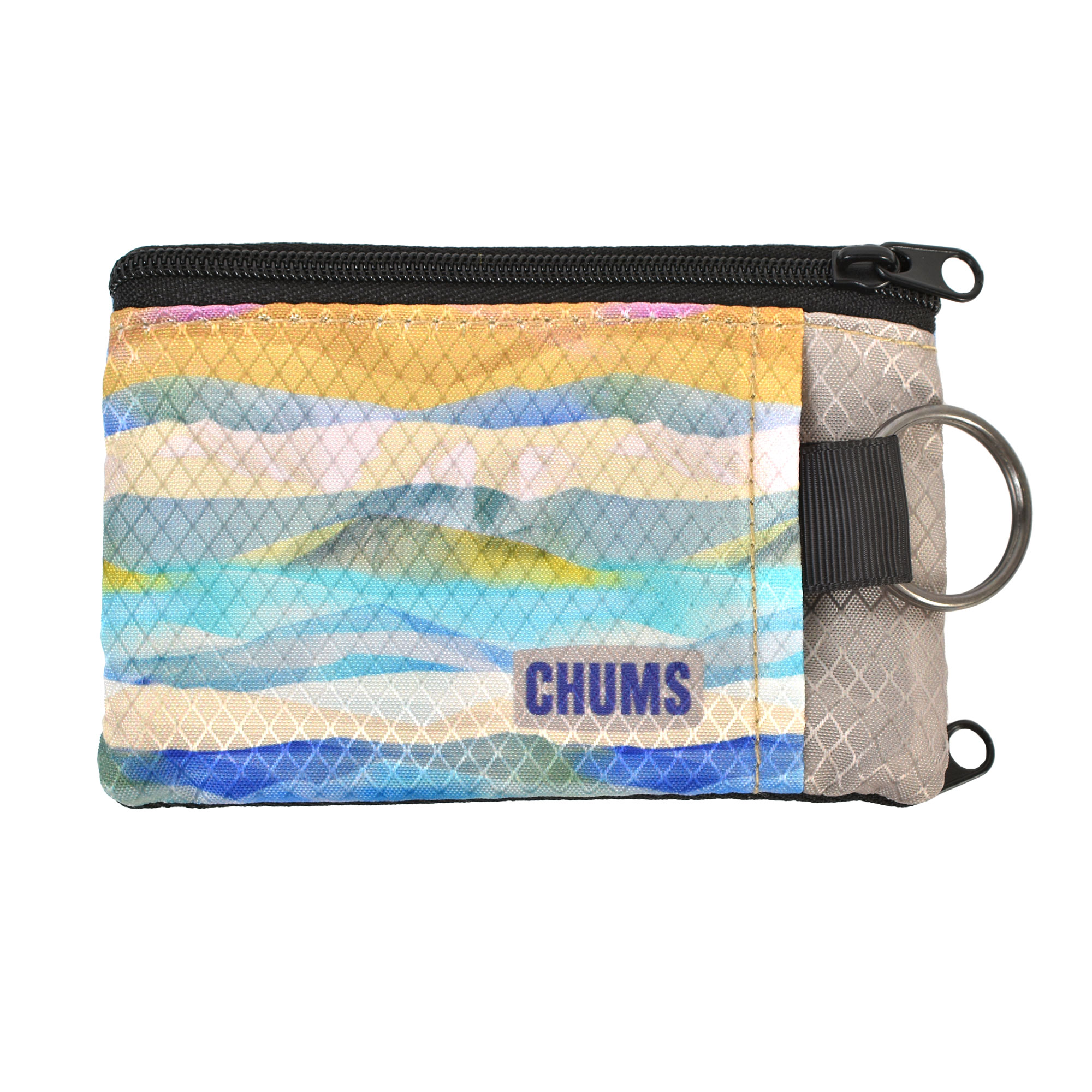 財布 CHUMS チャムス ウォレット メンズ レディース キッズ 子ども 防水 撥水 小銭入れ コインケース パスケース ブランド キーケース 鍵 小物入れ 収納 定期入れ ICカード 18403 ミニ スリム 小さめ コンパクト アウトドア ミニ財布 釣り 派手 総柄 タイダイ 海 父の日