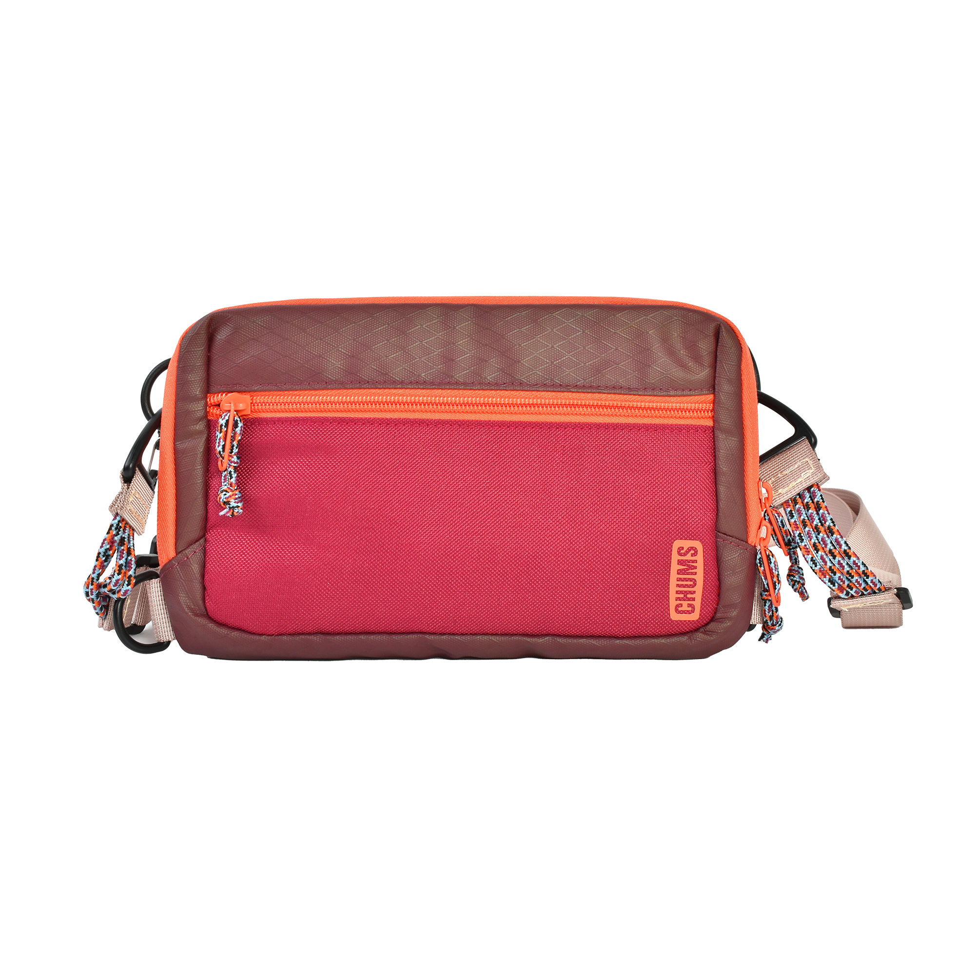 ボディバッグ CHUMS チャムス ショルダーバッグ メンズ レディース コンパクト スリム アウトドア ブランド 薄型 丈夫 斜めがけ ワンショルダー パスポートケース サブバッグ スマホ ポーチ 小物入れ サコッシュ 54266 ブラック 黒 赤 青 紫 レジャー 釣り 旅行 キャンプ