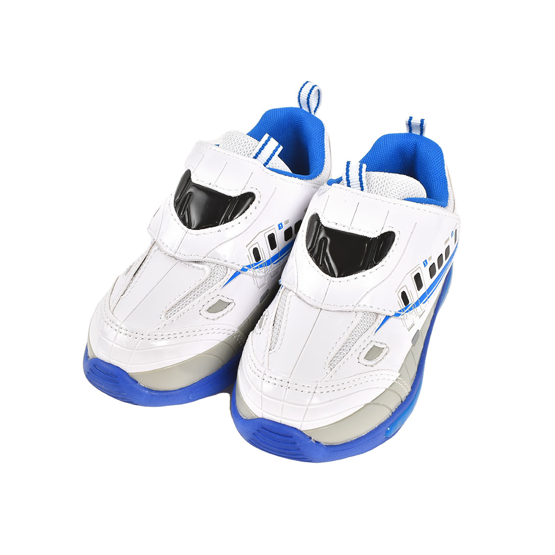 光る靴 プラレール 男の子 電車 フラッシュ スニーカー 子供靴 キッズ 16 17 18 cm 新幹線 ドクターイエロー N700S ハヤブサ かがやき こまち キッズシューズ 運動靴 軽量 かっこいい LED ピカピカ 光る 点滅 やわらかい 歩きやすい 履きやすい 幼稚園 小学生