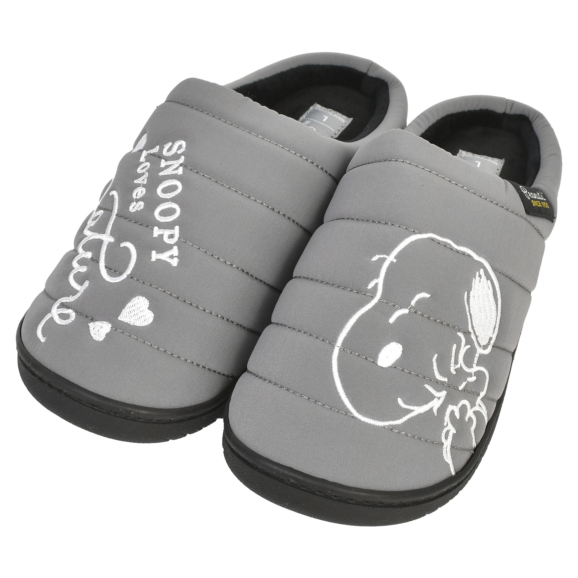 ルームシューズ スヌーピー あったか スリッパ 冬用 厚底スリッパ レディース アウトドア 防寒 冬 秋 おしゃれ かわいい 軽量 滑り止め SNOOPY キャラクター 靴 あたたかい L LL ダウンルームシューズ フリース シューズ ブラック グレー ワイン レッド 女性 大人 プレゼント