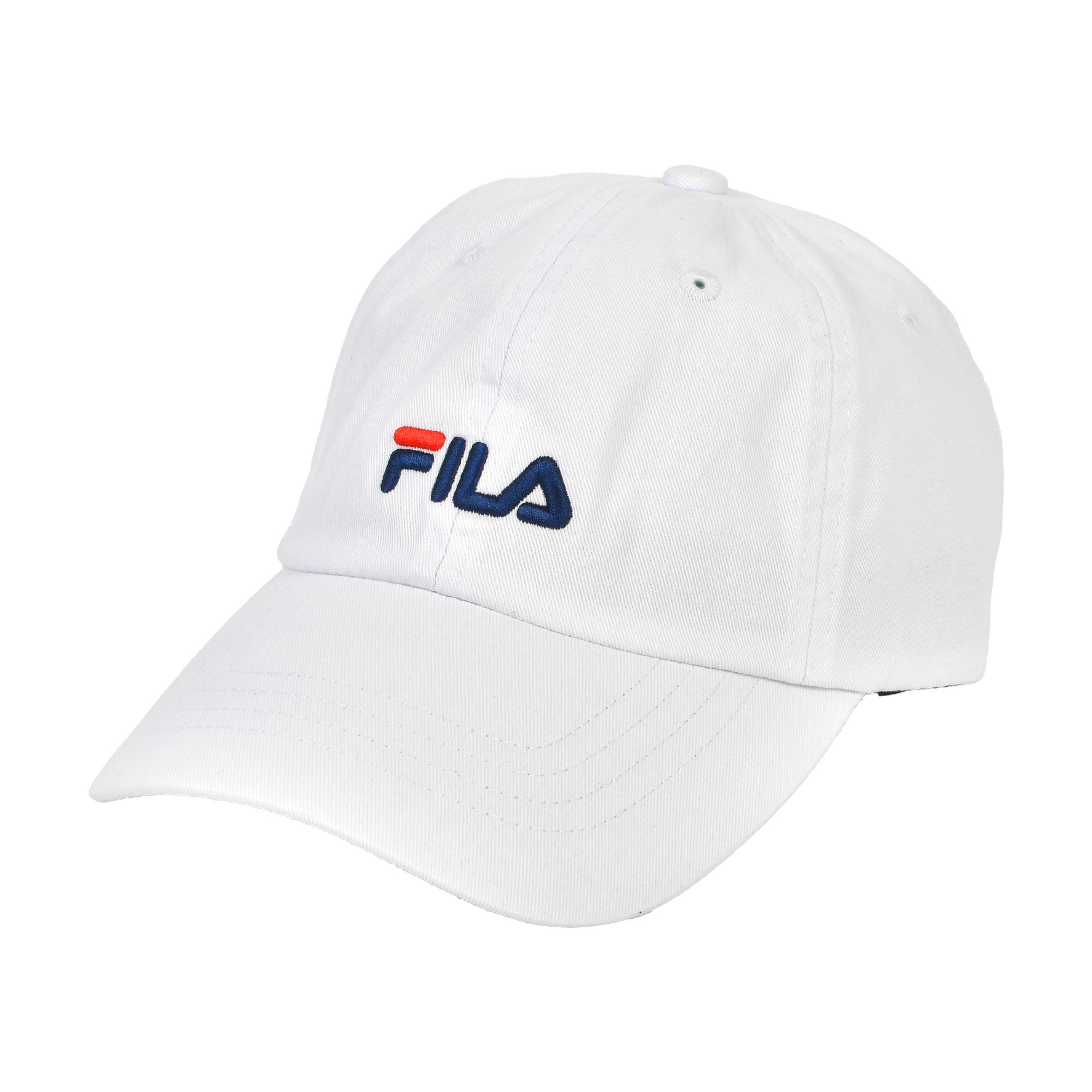 キャップ FILA フィラ 帽子 レディース コットン おしゃれ 洗える 綿 100% 吸汗速乾 ロゴ 大人 女性 ゴルフ カジュアル シンプル かわいい 定番 洗濯機OK サイズ調整 無地 ブラック 黒 ホワイト 白 グレー グリーン ベースボールキャップ 春夏 日除け 紫外線対策 秋冬 通年