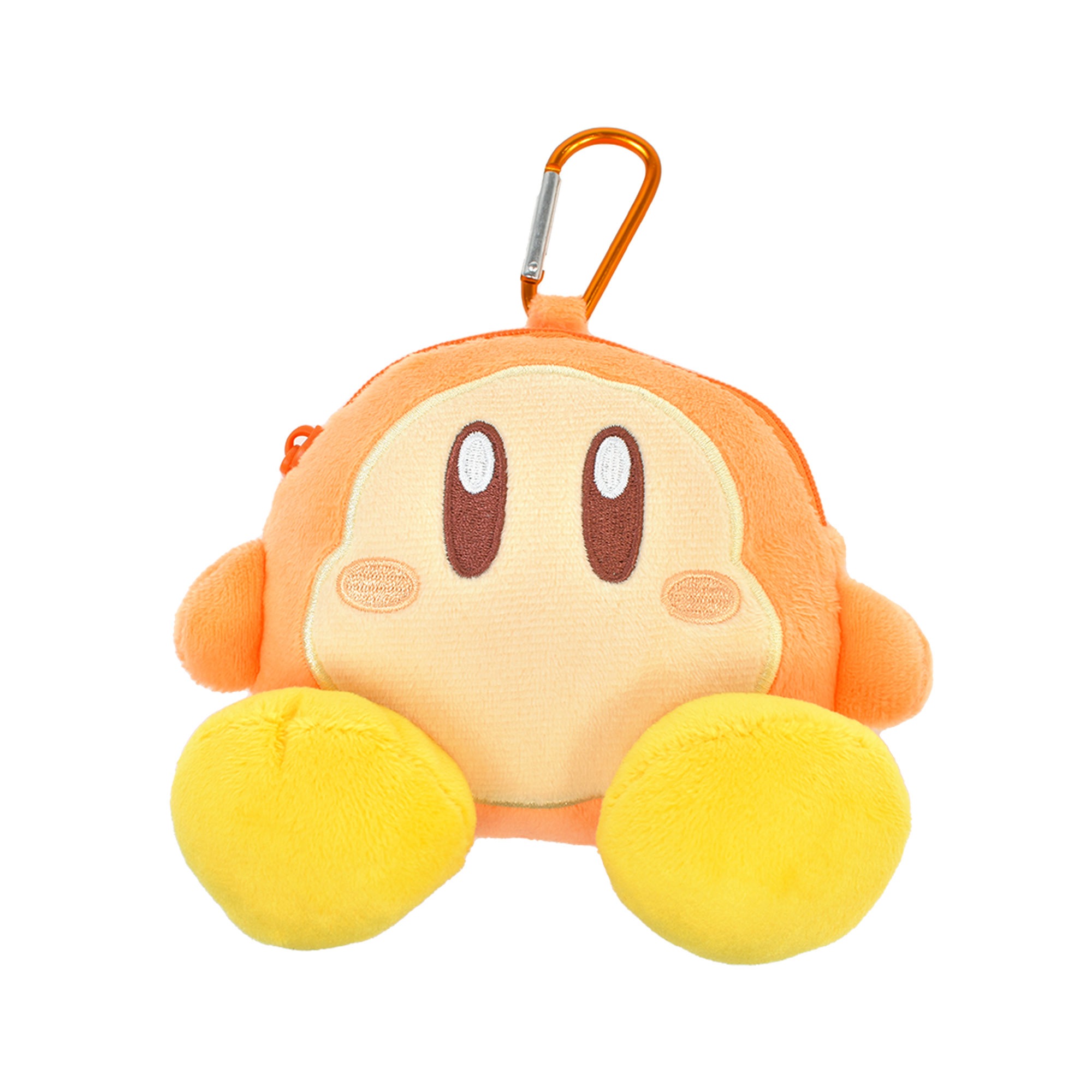 星のカービィ マスコットポーチ カービィ ワドルディ カラビナ付きぬいぐるみファスナー ティーズファクトリー ミニポーチ 女の子 女子 子供 キッズ 小学生 中学生 高校生 女子高生 小物入れ マスコットキーホルダー ぬいぐるみキーホルダー ぬいぐるみポーチ バッグチャーム