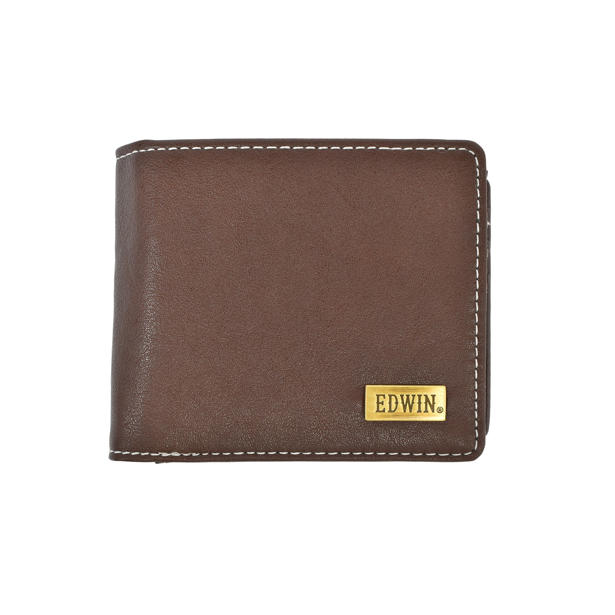 二つ折り財布 EDWIN エドウィン 22269323 メンズ ブランド 小銭入れあり 大容量 ポケット 多い シンプル おしゃれ 札入れ サイフ ウォレット 男子 中学生 高校生 大学生 大人 ビジネス 合皮 黒 ブラック ネイビー 茶色 ブラウン 無地 1万円以下 プレゼント ギフト 贈り物