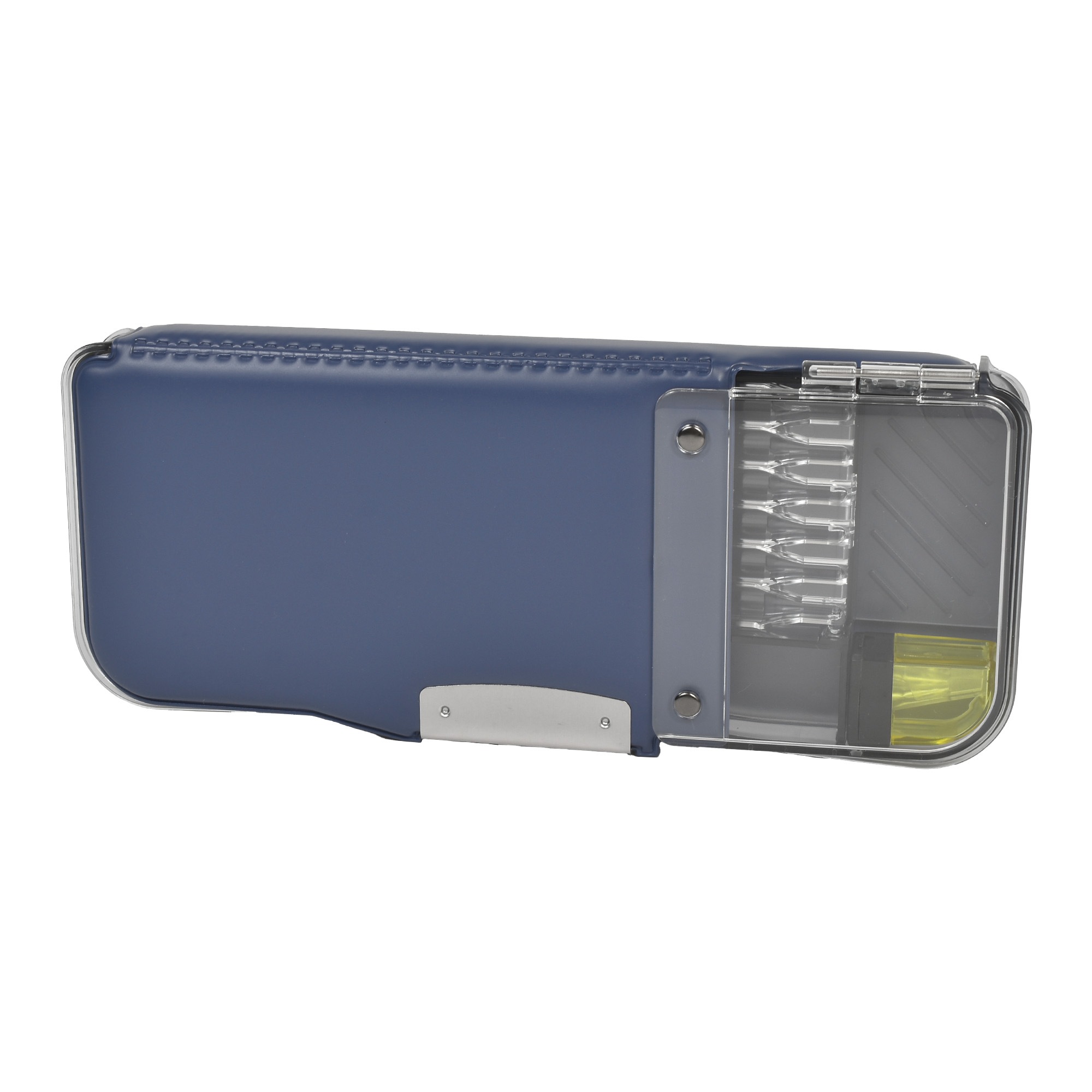 筆箱 ペンケース 小学生 えんぴつチェック α 両面筆箱 ロック付き 鉛筆 男の子 女の子 小学校 コンパクト スリム 軽い 鉛筆収納 箱型 ふでばこ 文房具 うかサポ SONiC シンプル 無地 入学 準備 新学期 黒 ブラック ネイビー ライトブルー 水色 ライラック バイオレット 紫