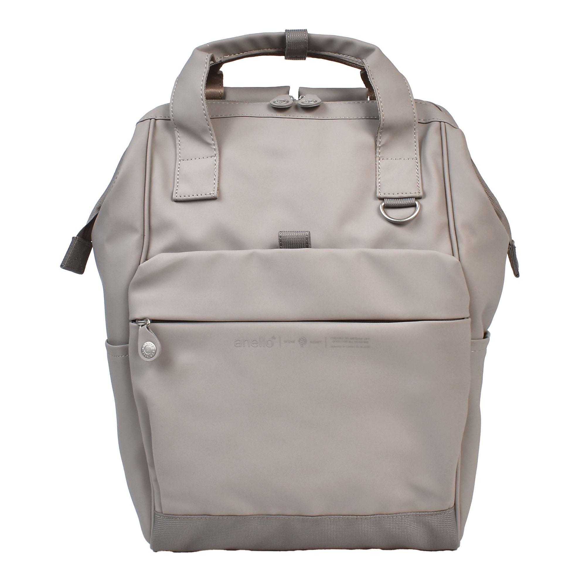 アネロ 口金 リュック anello レディース おしゃれ 撥水 耐水 軽量 大容量 A4 18l キャリーオン リュックサック メンズ 旅行 トラベル ビジネス マザーズバッグ 背面ファスナー ポケット PC パソコン 15インチ メッシュ 通勤 通学 大人 女性 黒 ブラック グレージュ オリーブ