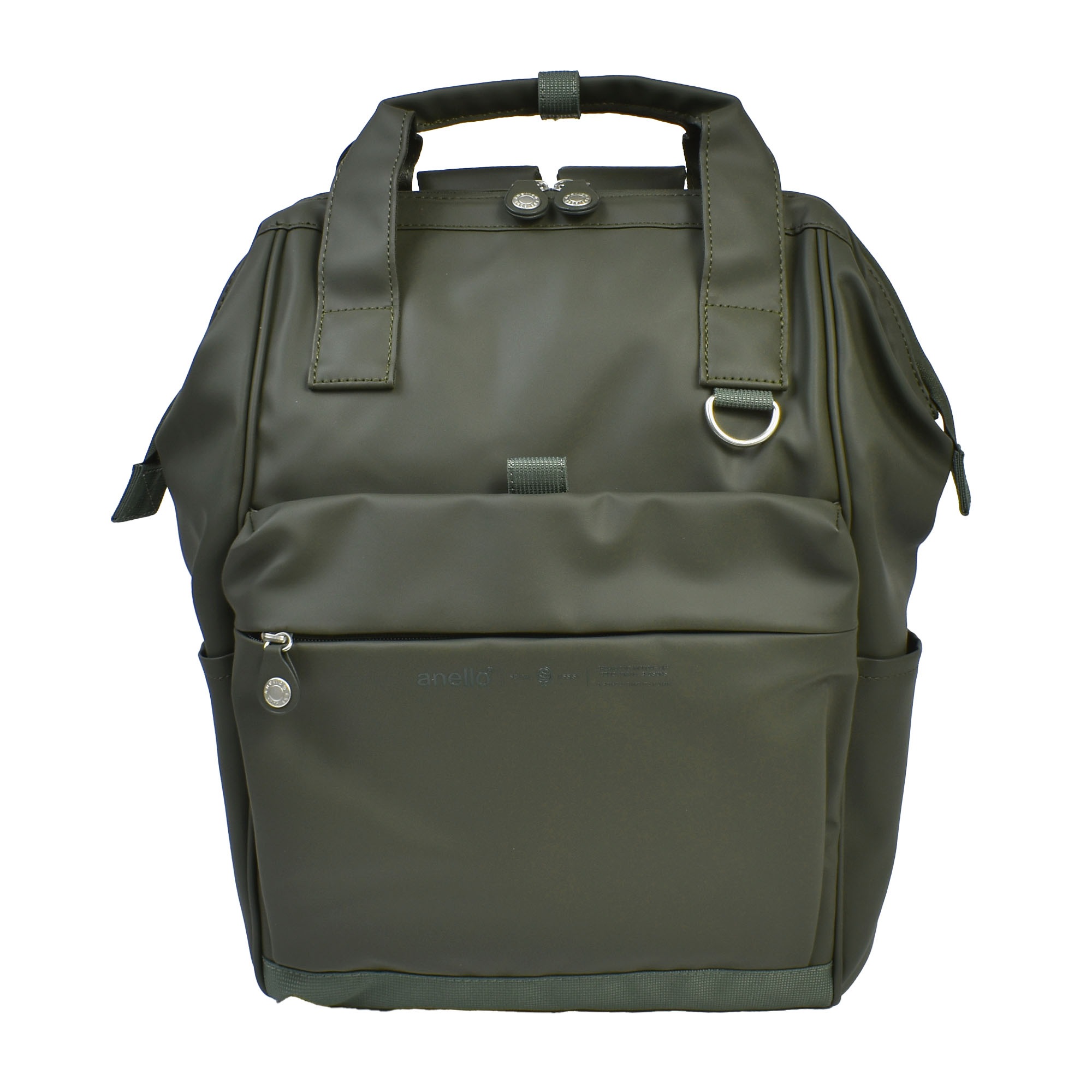 アネロ 口金 リュック anello レディース おしゃれ 撥水 耐水 軽量 大容量 A4 18l キャリーオン リュックサック メンズ 旅行 トラベル ビジネス マザーズバッグ 背面ファスナー ポケット PC パソコン 15インチ メッシュ 通勤 通学 大人 女性 黒 ブラック グレージュ オリーブ