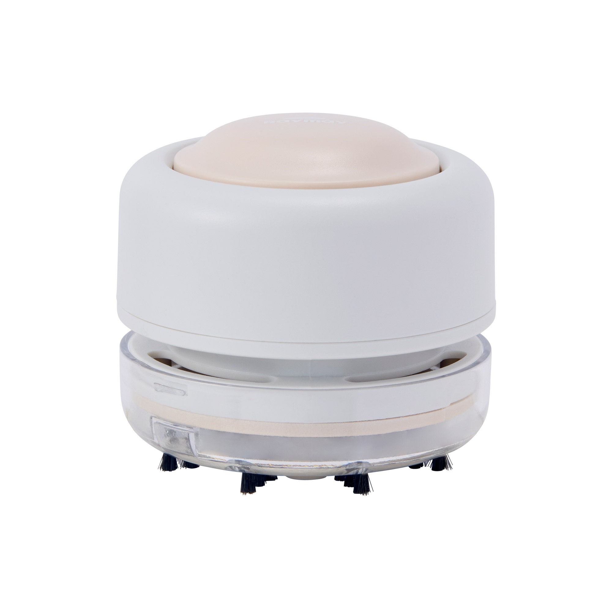 卓上クリーナー PUSH 電動 消しカス 可愛い 強力 吸引 コードレス ハンディ 単三 電池式 ブラシ付き コンパクト 小さい フィルター付き シンプル レイメイ藤井 RTC1354 デスククリーナー 掃除機 キーボード 子供 キッズ リビング学習 家庭学習 青 水色 ブルー 白 ホワイト