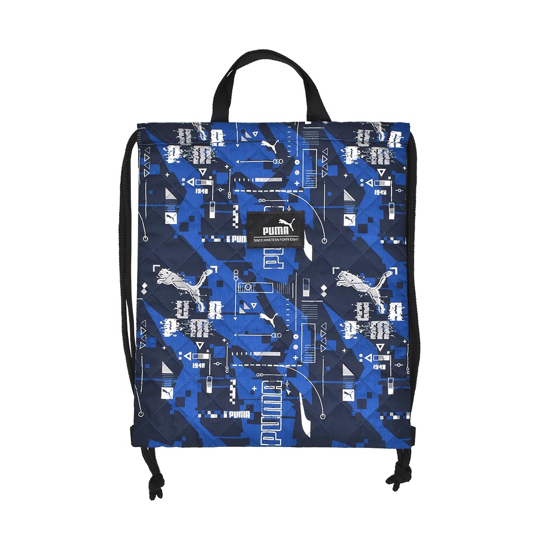 ナップサック プーマ PUMA 男の子 体操服袋 巾着袋 体操着入れ リュックサック 日本製 大容量 キルティング 子供 キッズ スポーツ ブランド 黒 青 紺 赤 ブラック ネイビー ブルー レッド かっこいい 幼稚園 小学生 保育園 軽量 新学期 入園 入学 準備 通学 通園 一年生 防災
