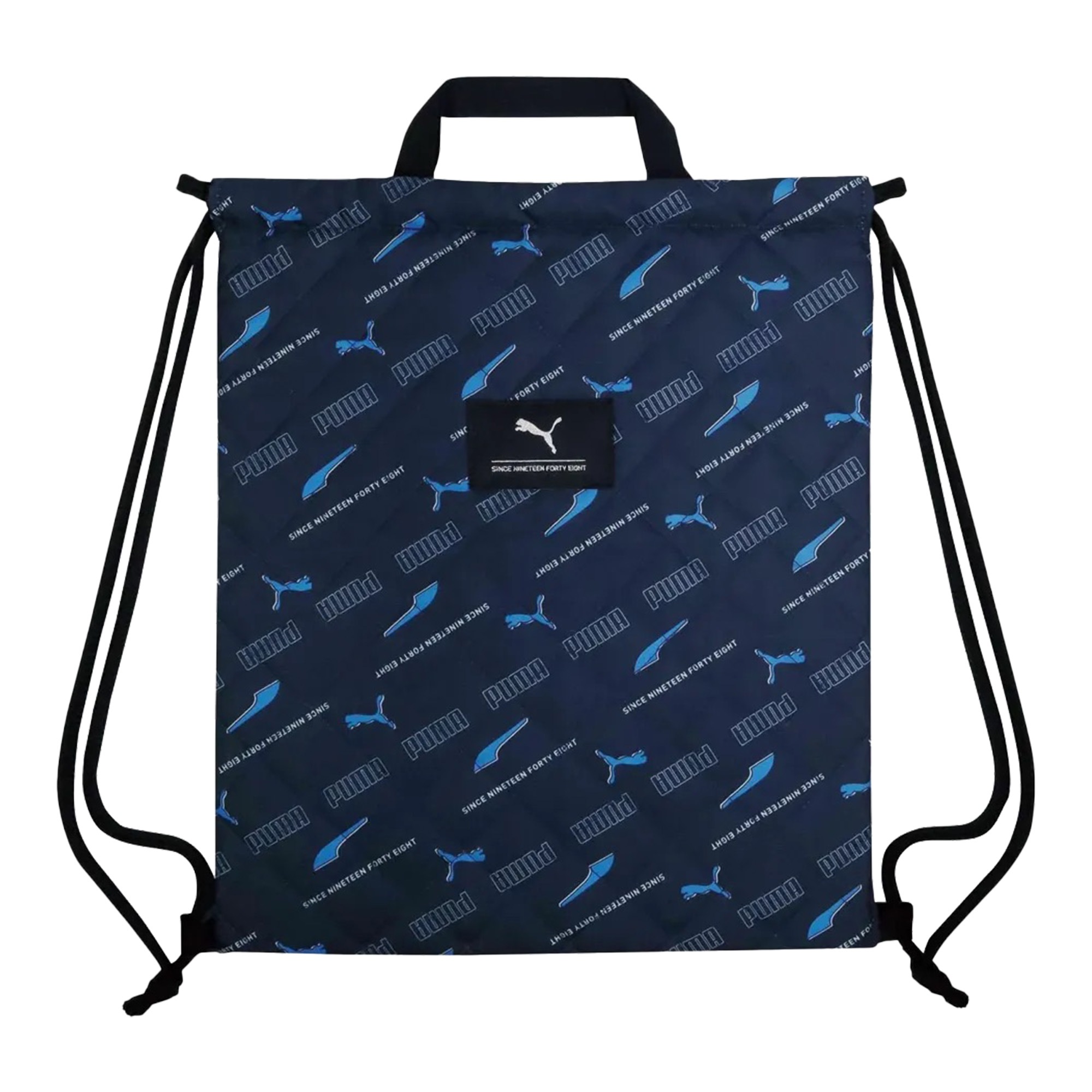 ナップサック プーマ PUMA 男の子 体操服袋 巾着袋 体操着入れ リュックサック 日本製 大容量 キルティング 子供 キッズ スポーツ ブランド 黒 青 紺 赤 ブラック ネイビー ブルー レッド かっこいい 幼稚園 小学生 保育園 軽量 新学期 入園 入学 準備 通学 通園 一年生 防災