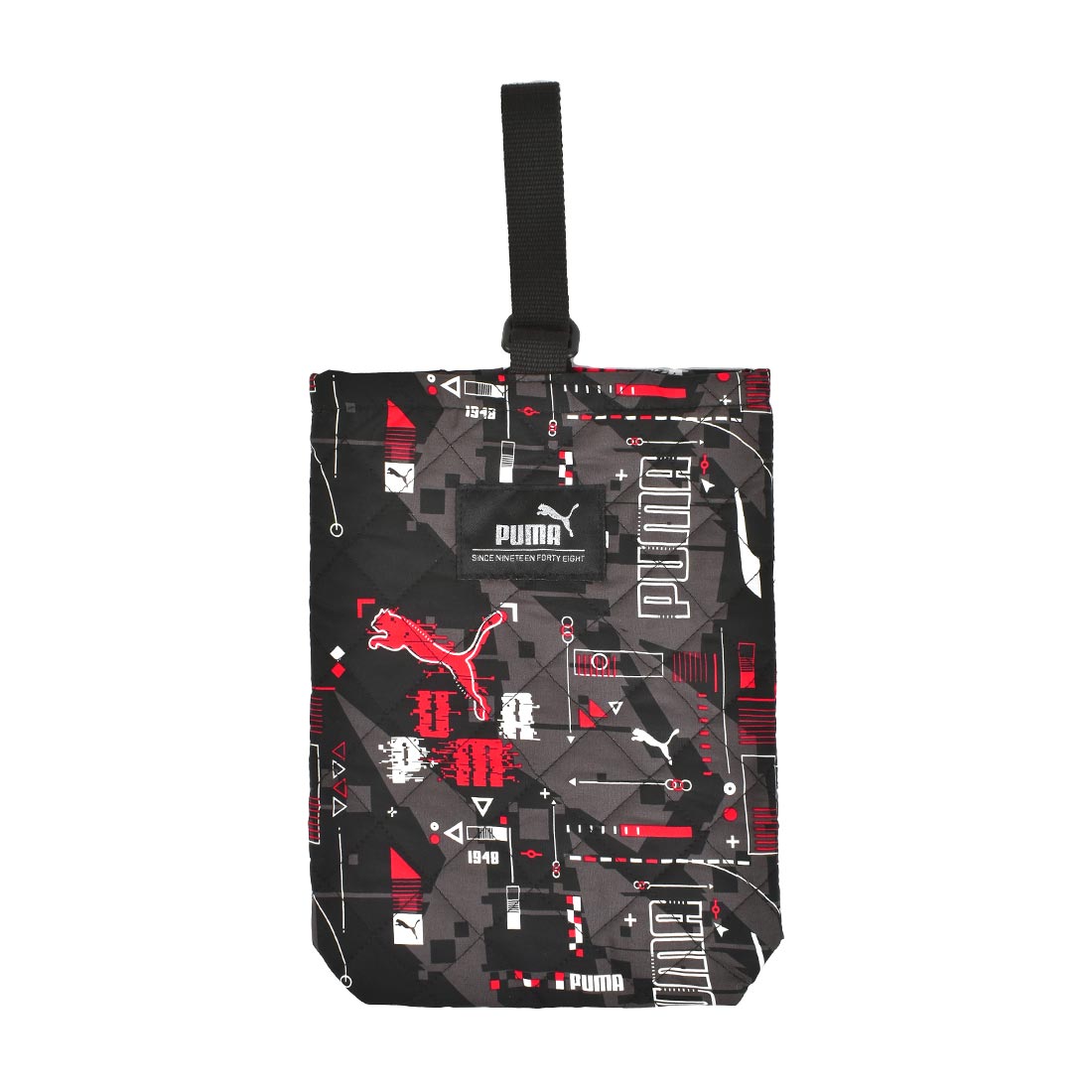 シューズバッグ PUMA プーマ 上履き入れ 洗える 小学生 男の子 シューズケース 上靴入れ キルティング マチ付き キッズ ジュニア 子供 スポーツ ブラック ネイビー かっこいい PM419 PM415 PM532 幼稚園 小学生 保育園 新学期 2026 入学 入学準備 通学 通園 小学校 新一年生