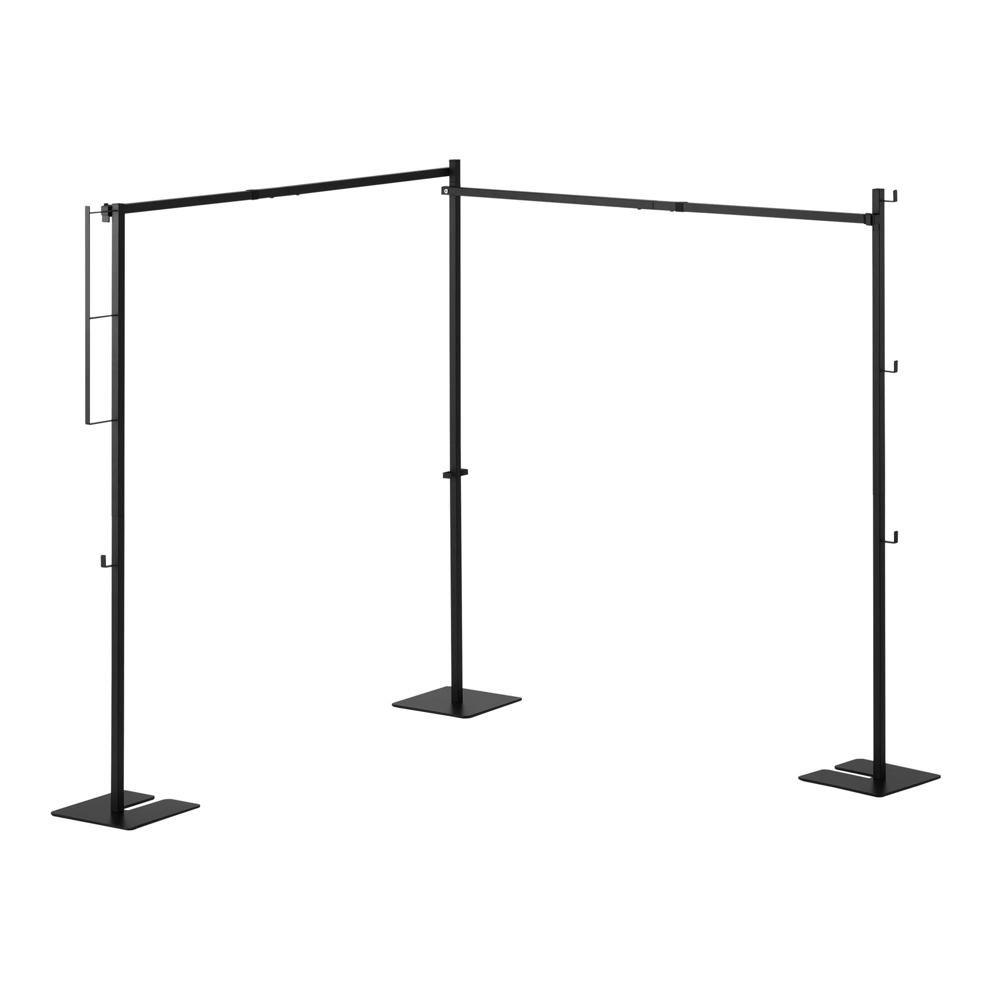 山崎実業 折り畳み室内物干し タワー 公式 tower 10266 10267 ホワイト ブラック 物干しスタンド 大容量 部屋干し 室内干し 物干しラック 物干しハンガー 大家族 室内用 梅雨 コンパクト 折り畳める 省スペース おしゃれ シンプル 頑丈 布団干し 花粉 白 黒