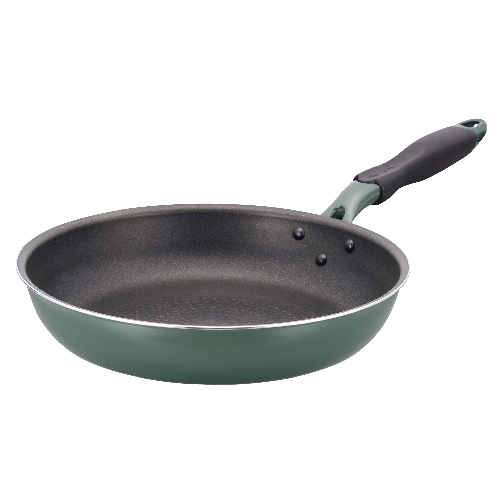 フライパン evercook GREEN エバークック グリーン IH ガス 選べる 2点 セット 単品 ドウシシャ DOSHISHA LOW PFAS 卵焼き器 20cm 24cm 26cm 28cm 深型 鍋 PFOS PFOAフリー フッ素 有害物質 安全 軽い おしゃれ かわいい くっつかない こびりつかない 焦げ付かない 長持ち